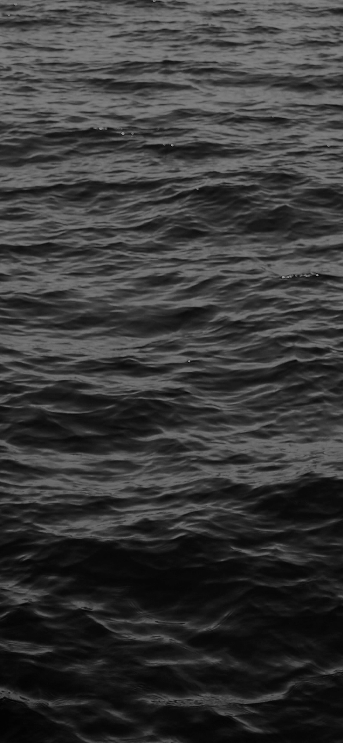 Water Sea Dark Bw Deep Ocean Wallpaper