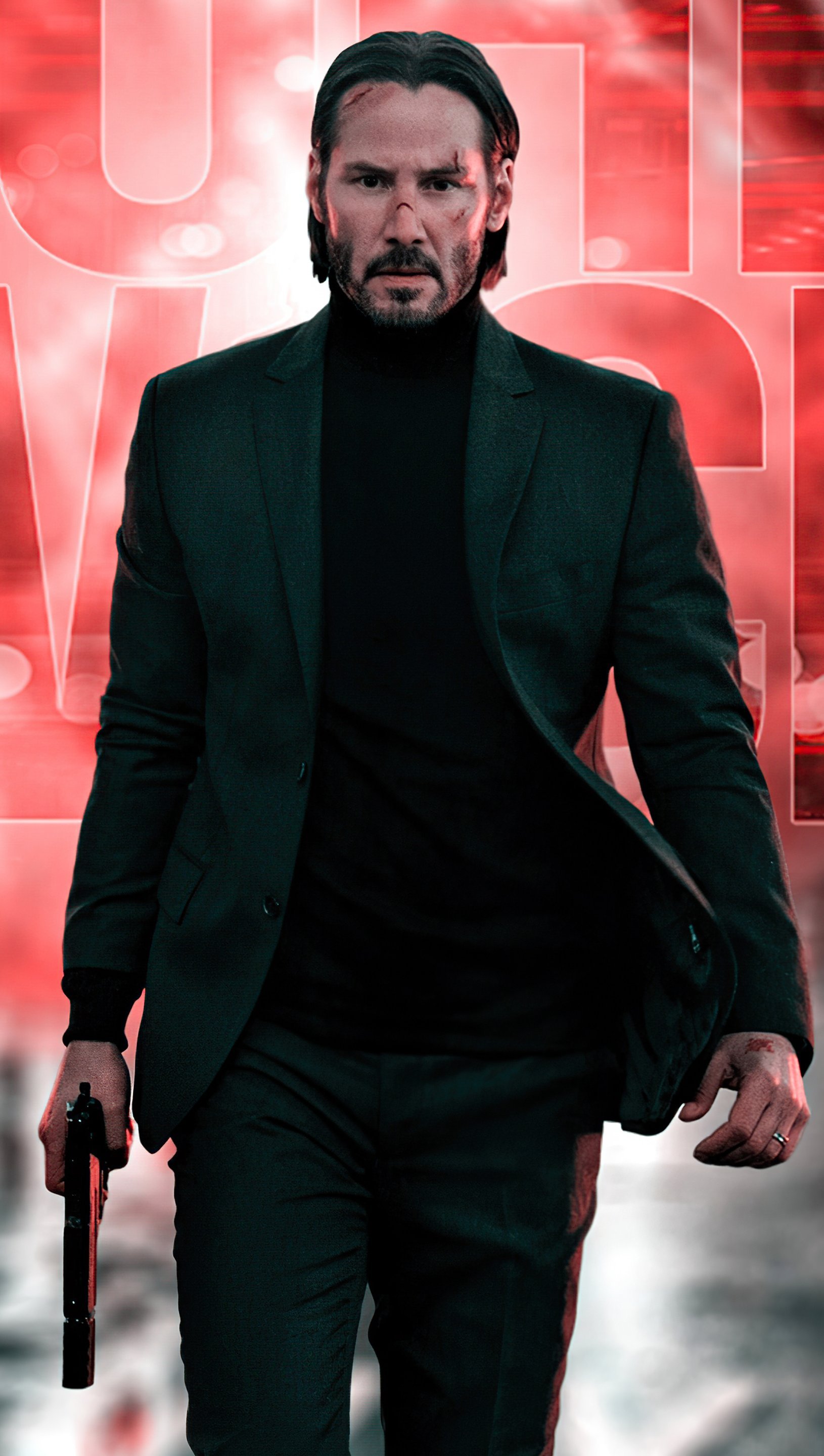 John Wick Keanu Reeves Wallpaper 5k HD
