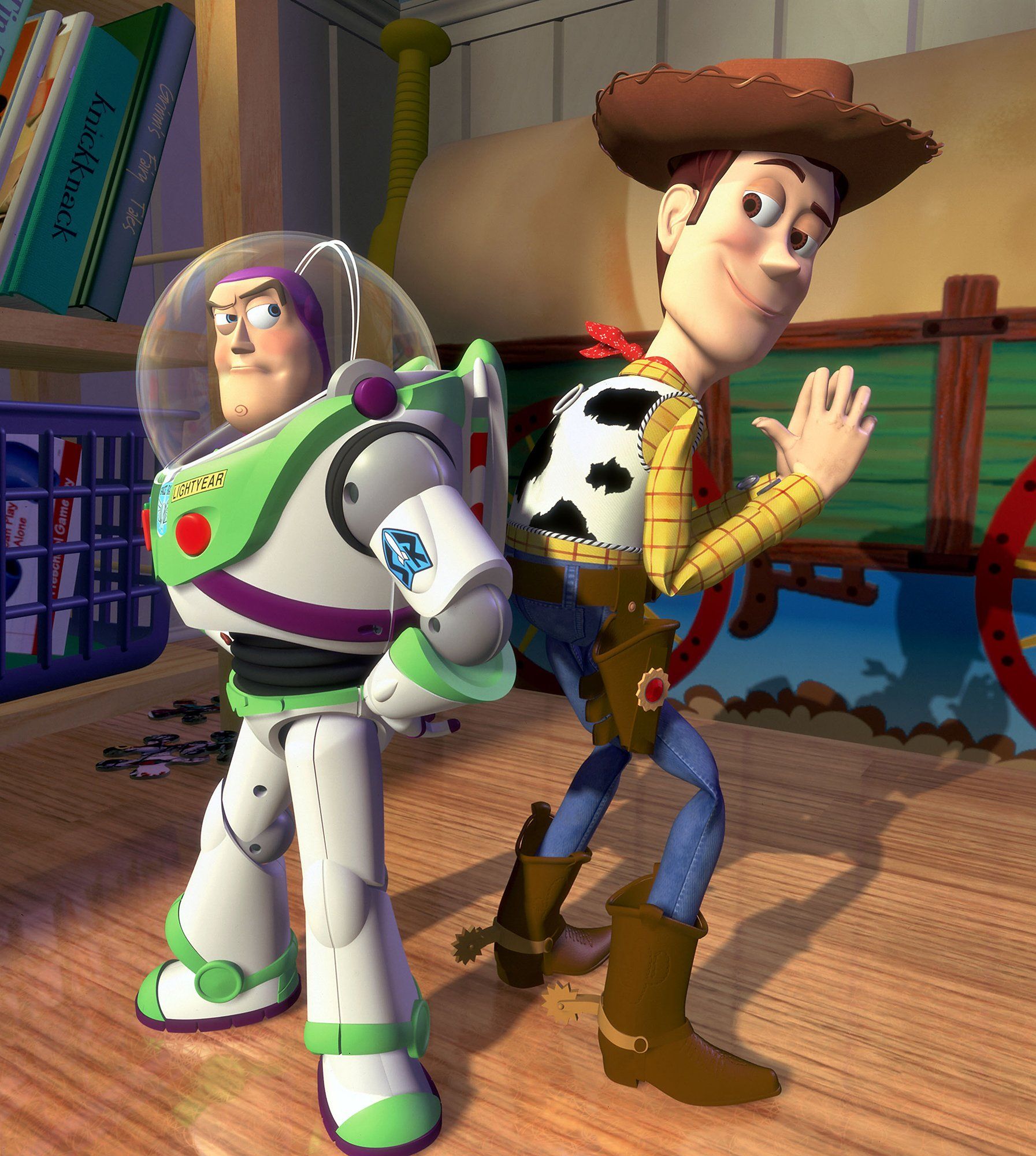Rare promo image for Toy Story READ