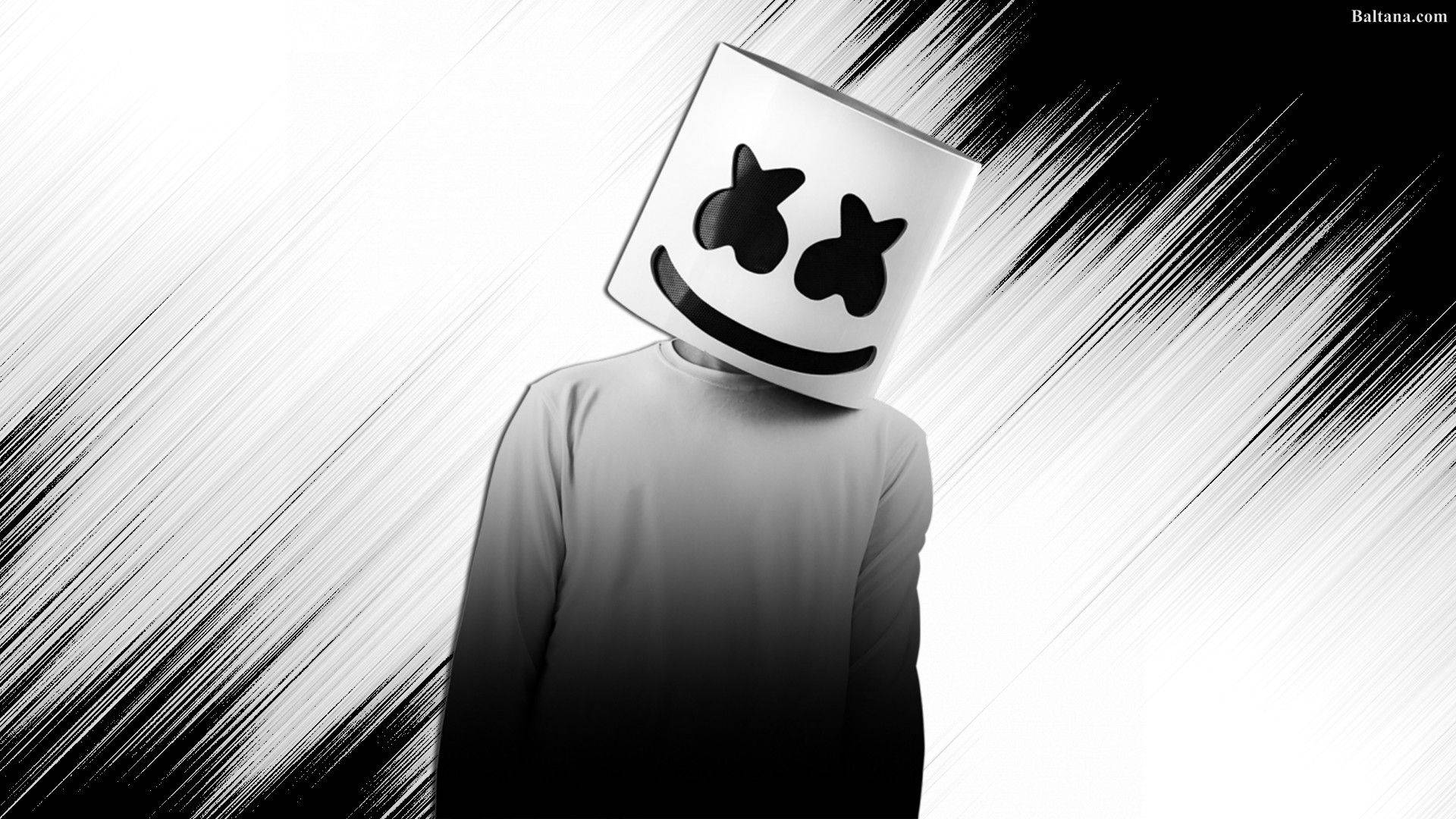 Contrast Art Marshmello Wallpaper