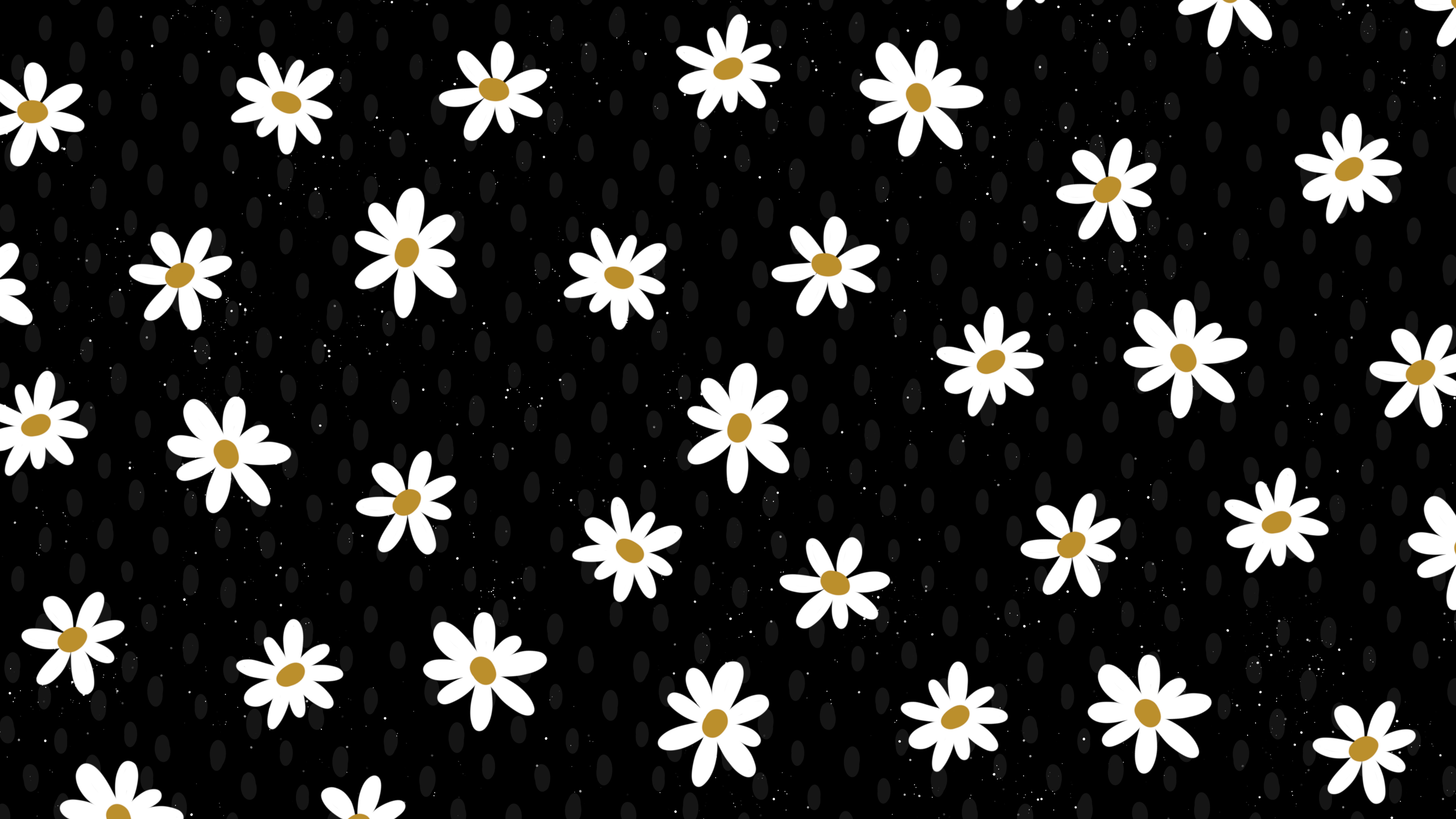 Daisy Flower Pattern Abstract