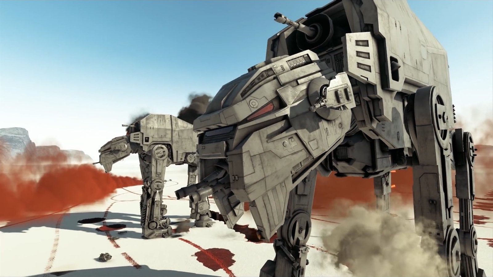 SWBF2 Crait ATM6 MechWalker Head Screen