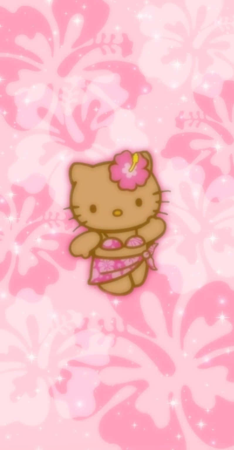 Hawaiian Hello Kitty Wallpaper