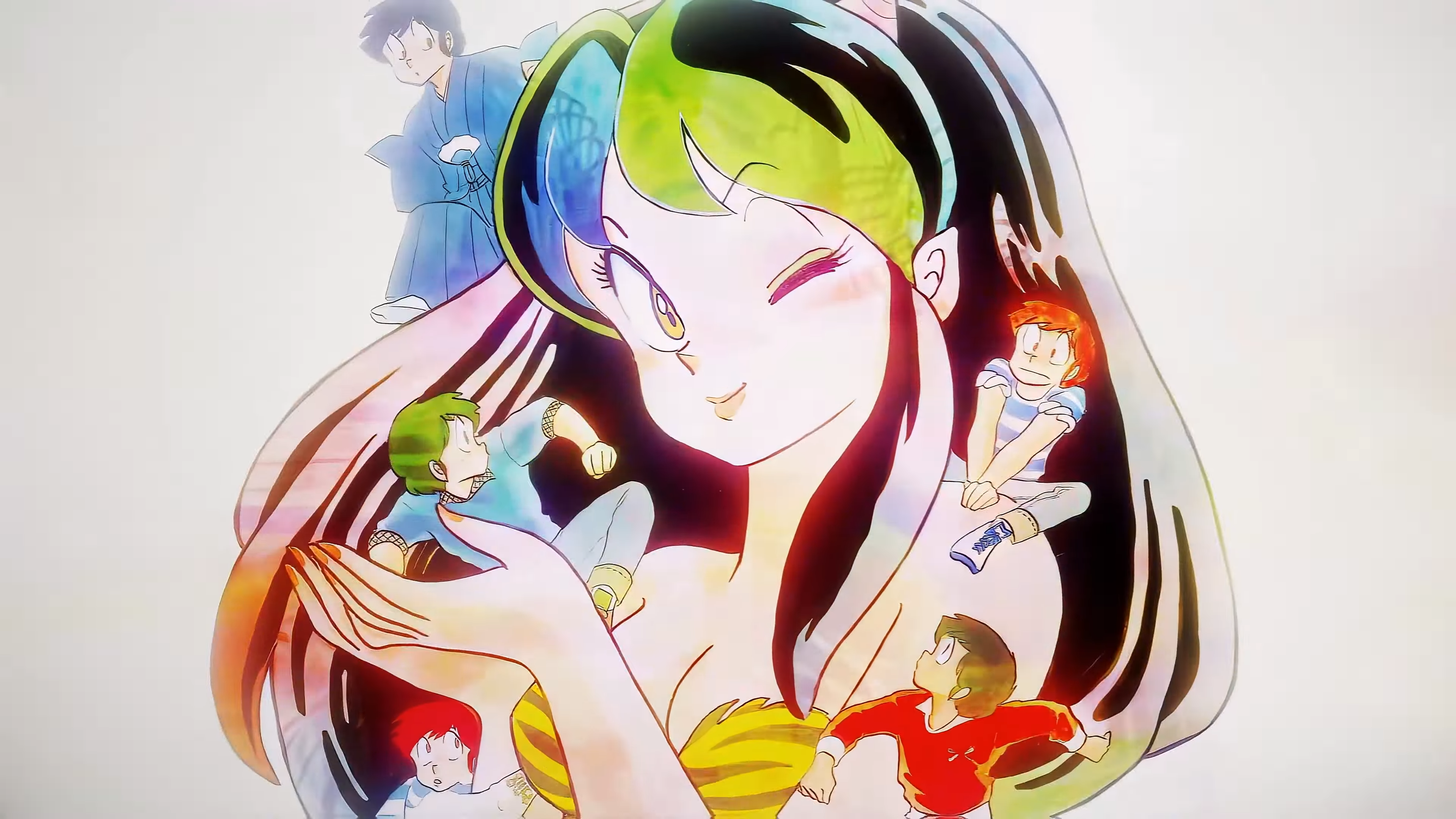 one eye closed, Urusei Yatsura, Lum