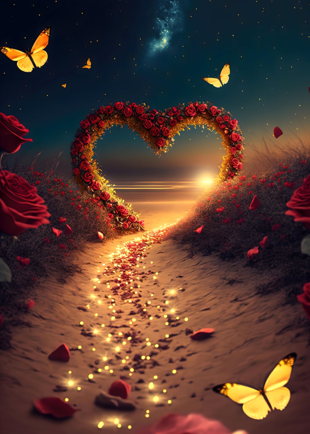Love Beach by Wallpaper Expert App