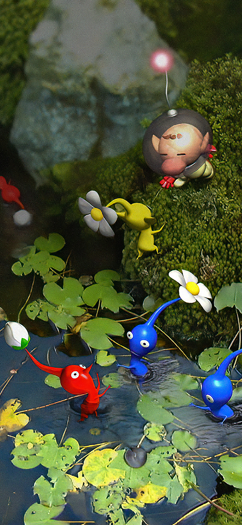 Pikmin 1 Artwork Version 3 Wallpaper