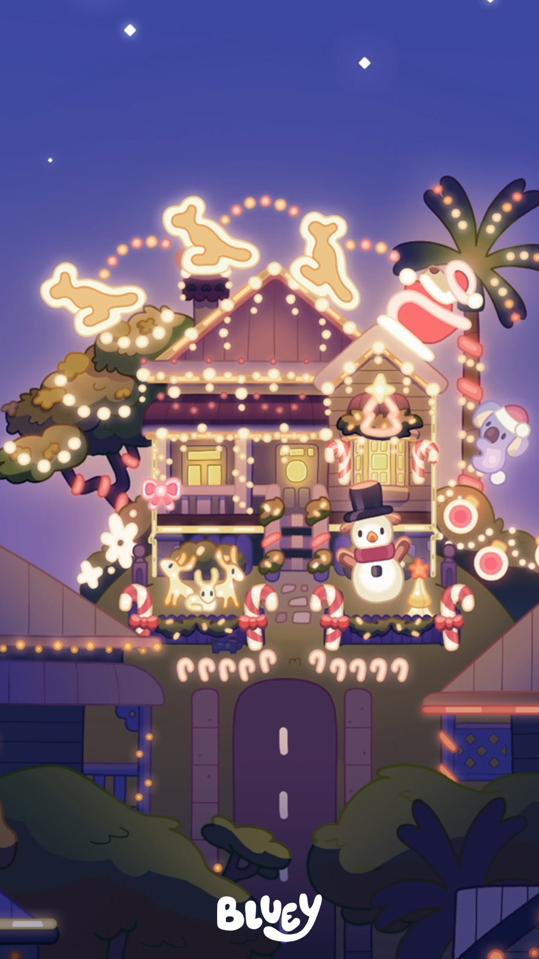 Bluey Christmas Wallpapers - Wallpaper Cave