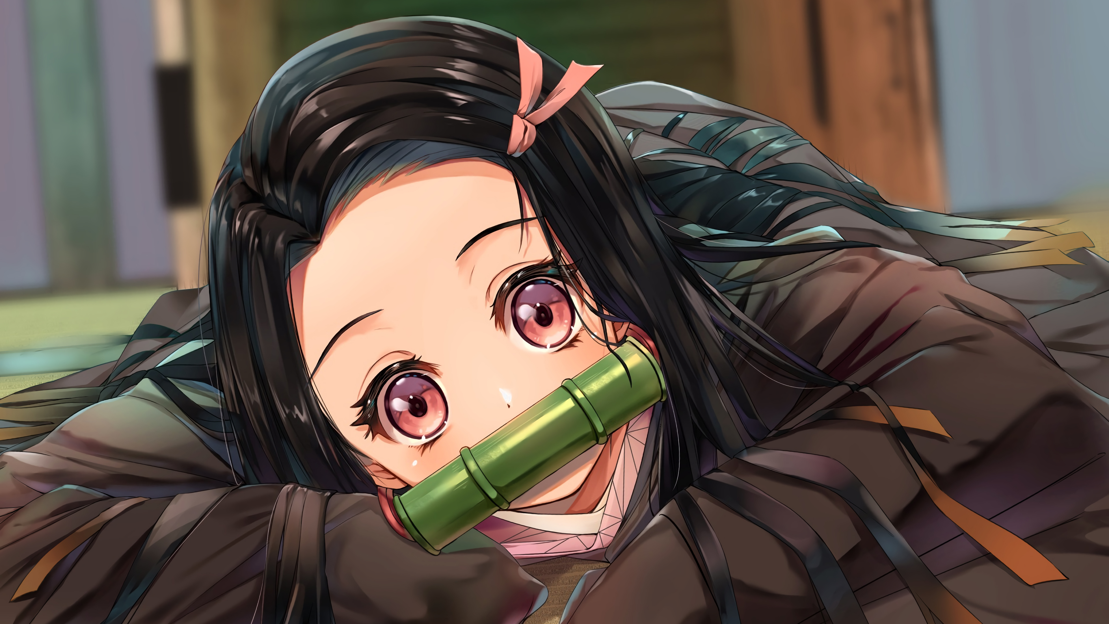 Cute Nezuko Kamado Kimetsu no Yaiba 4K