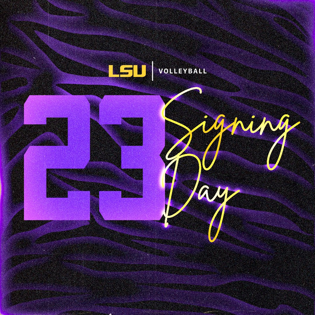 LSU Volleyball Signing Day
