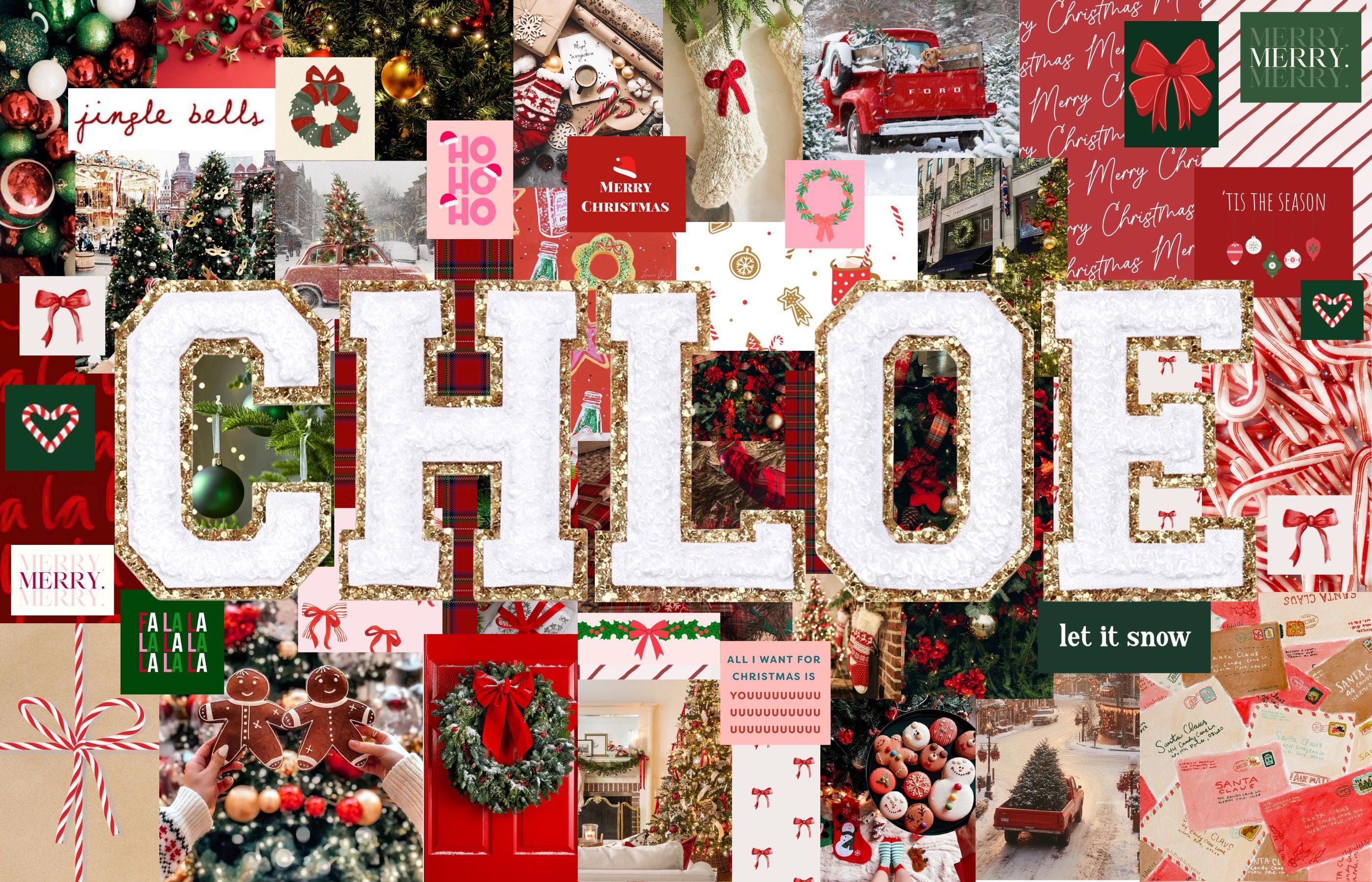 Preppy Christmas Wallpaper