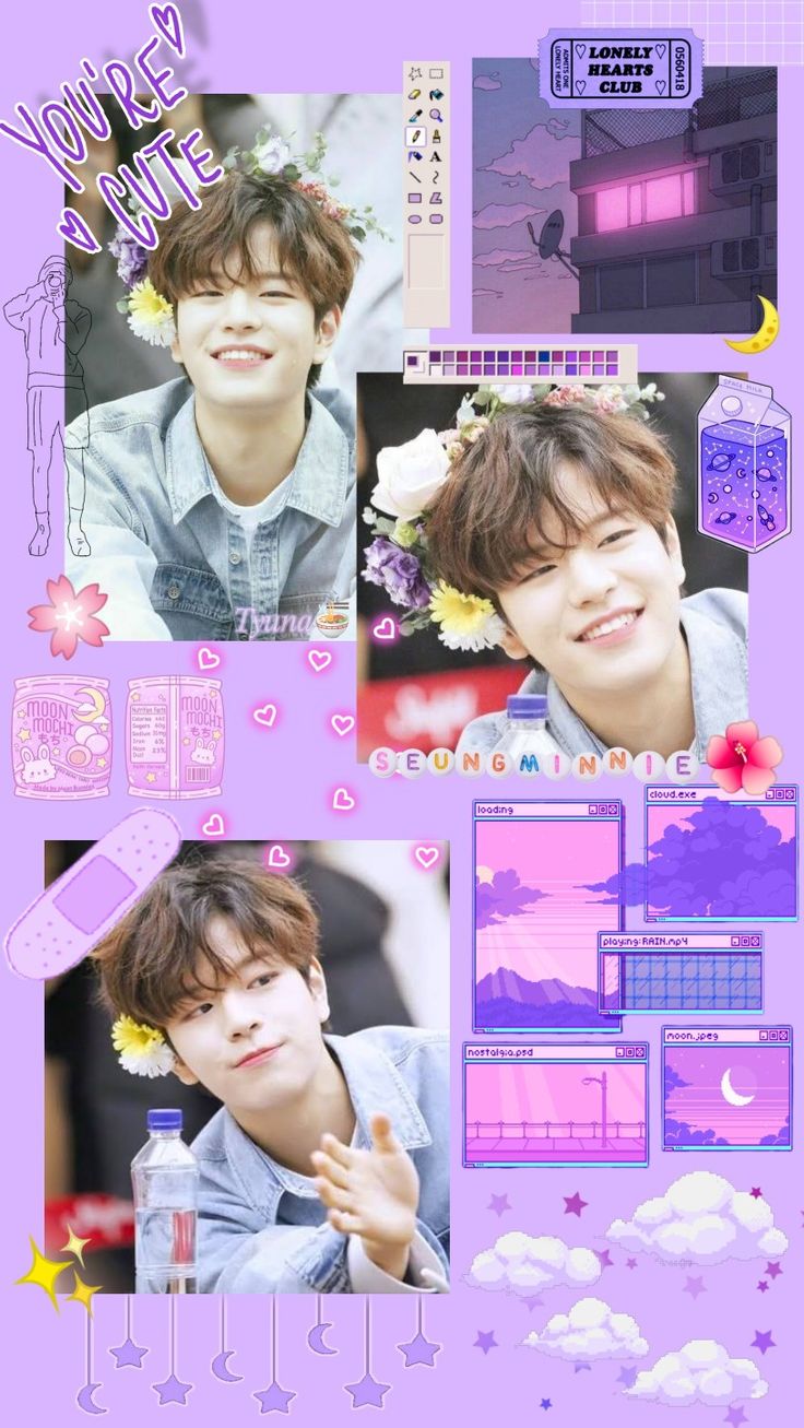 Stray Kids Seungmin aesthetic wallpaper