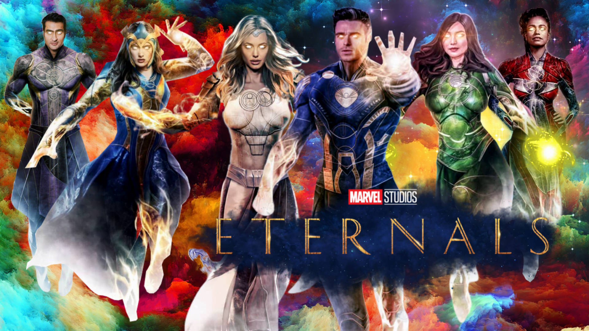 Eternals Colorful Digital Cover