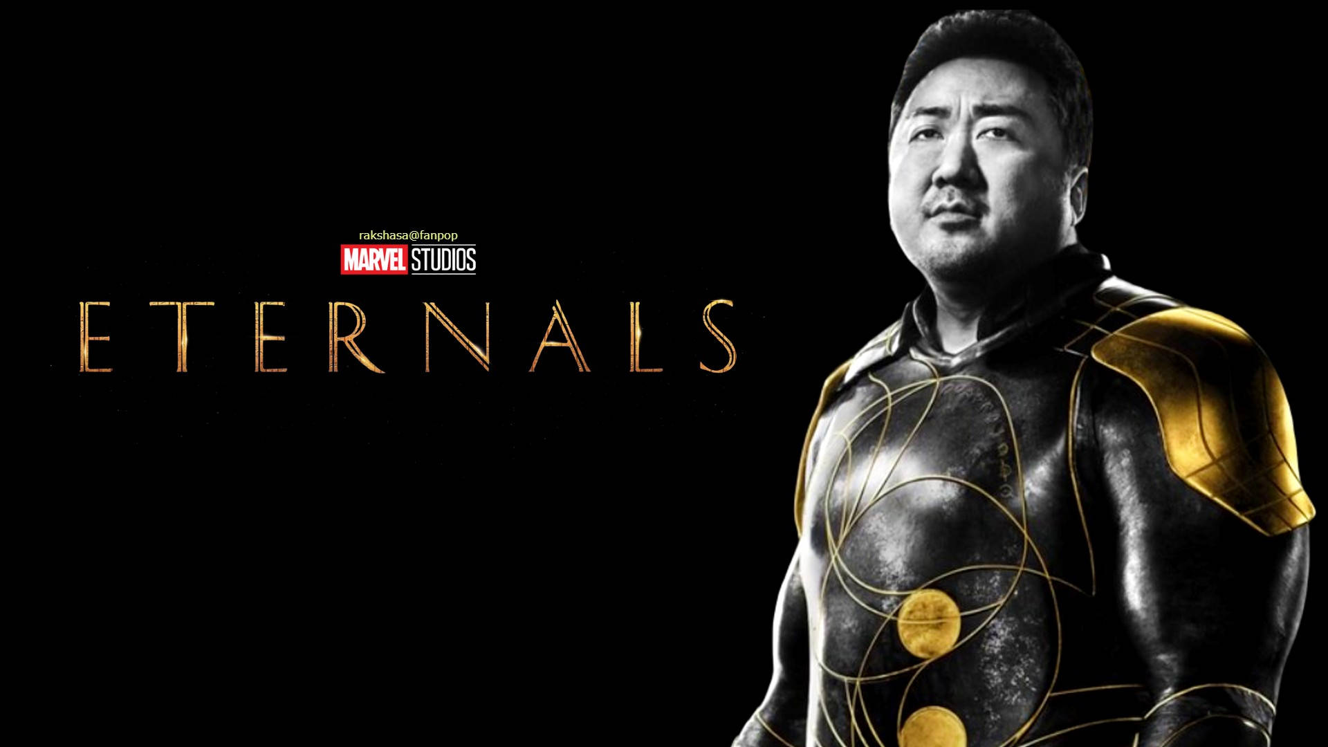 Eternals Ma Dong Seok Poster Wallpaper