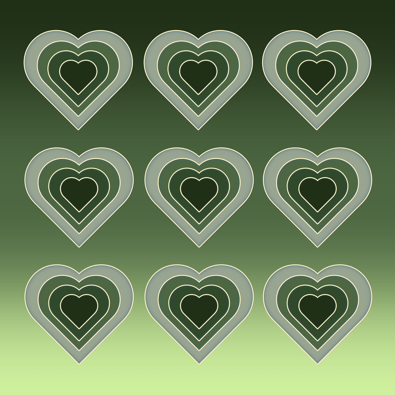 Download Hearts, Love, Green. Royalty