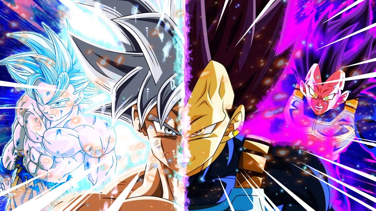 Ultra Instinct Goku Vs Ultra Ego Vegeta
