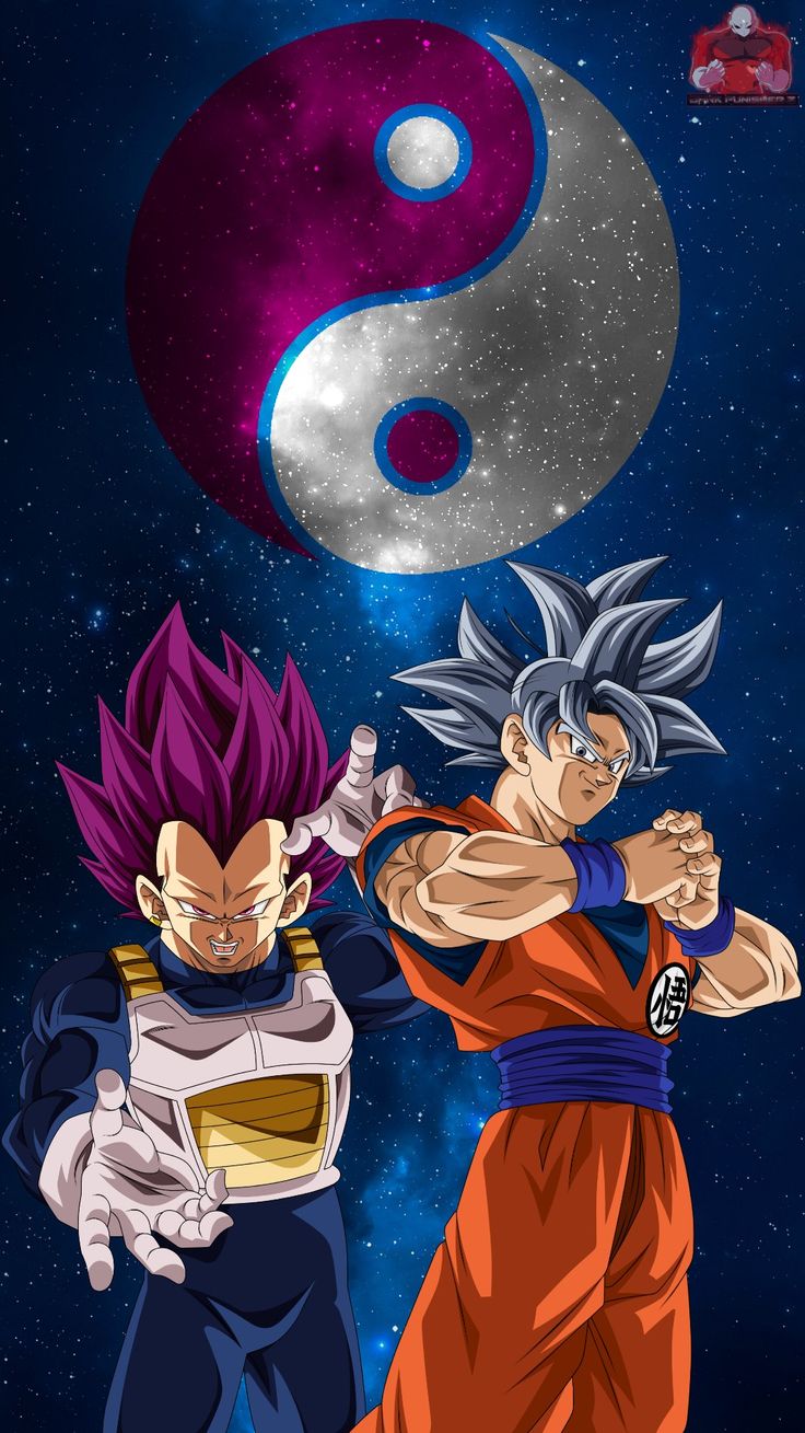Goku ultra instinto y Vegeta ultra ego vDBS