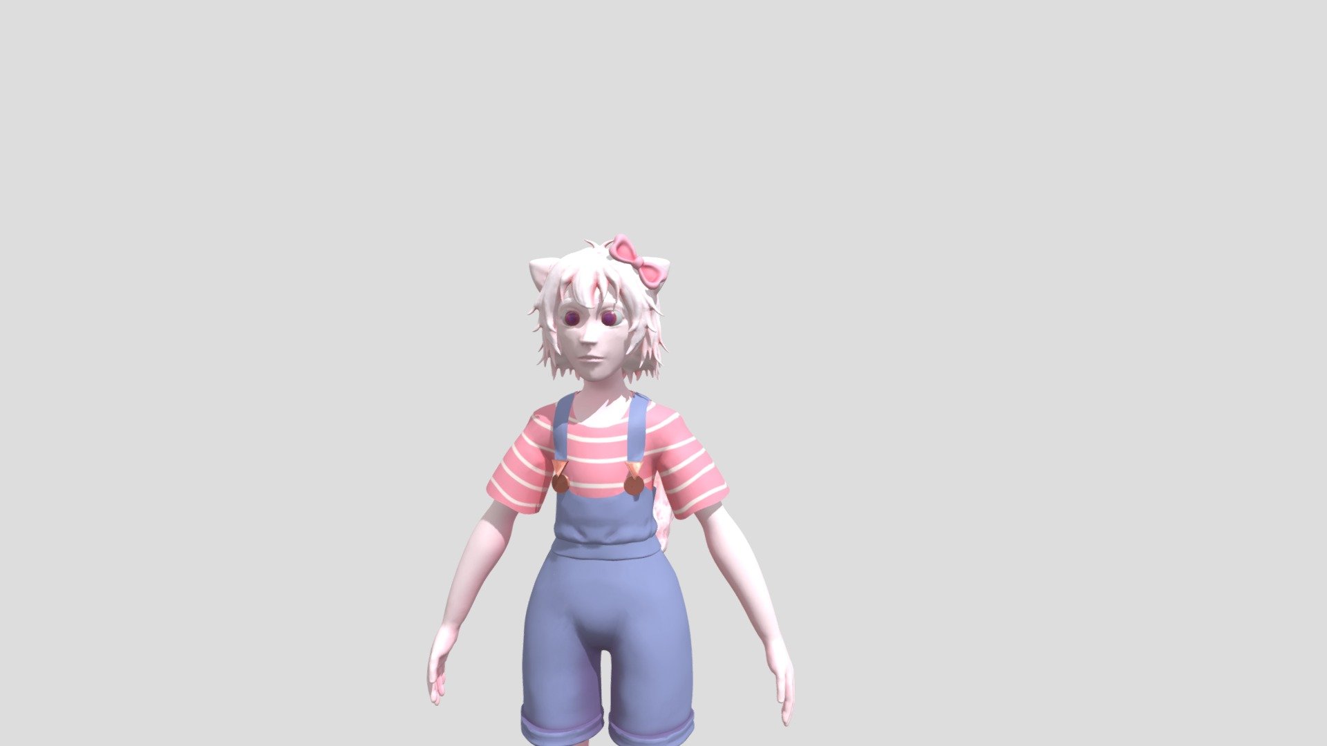 Hello Kitty human Free 3D