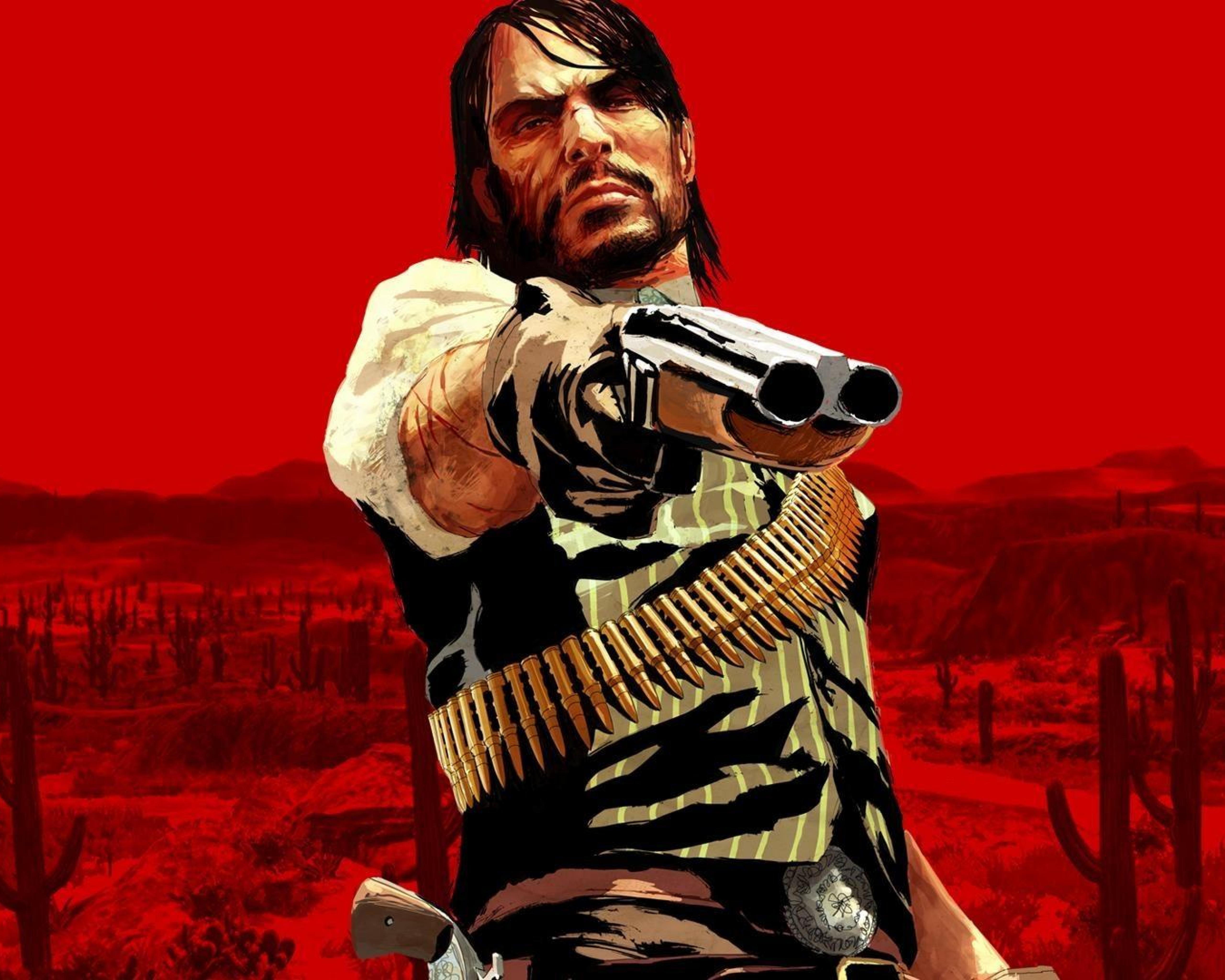 Wallpaper Red Dead Redemption 2, John