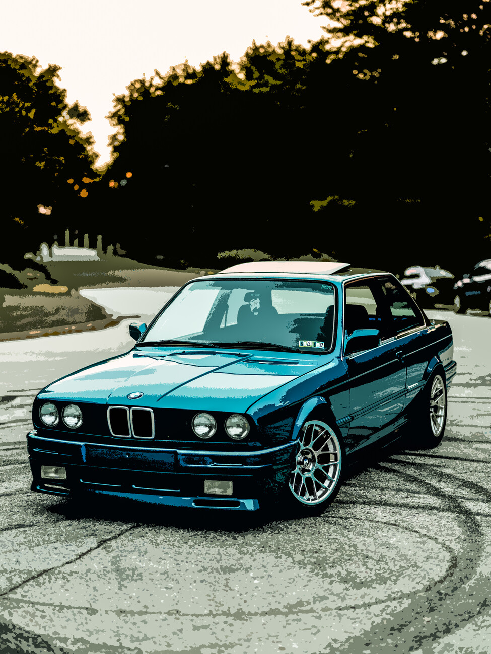 Print. Oldtimer Car Auto. Abposters