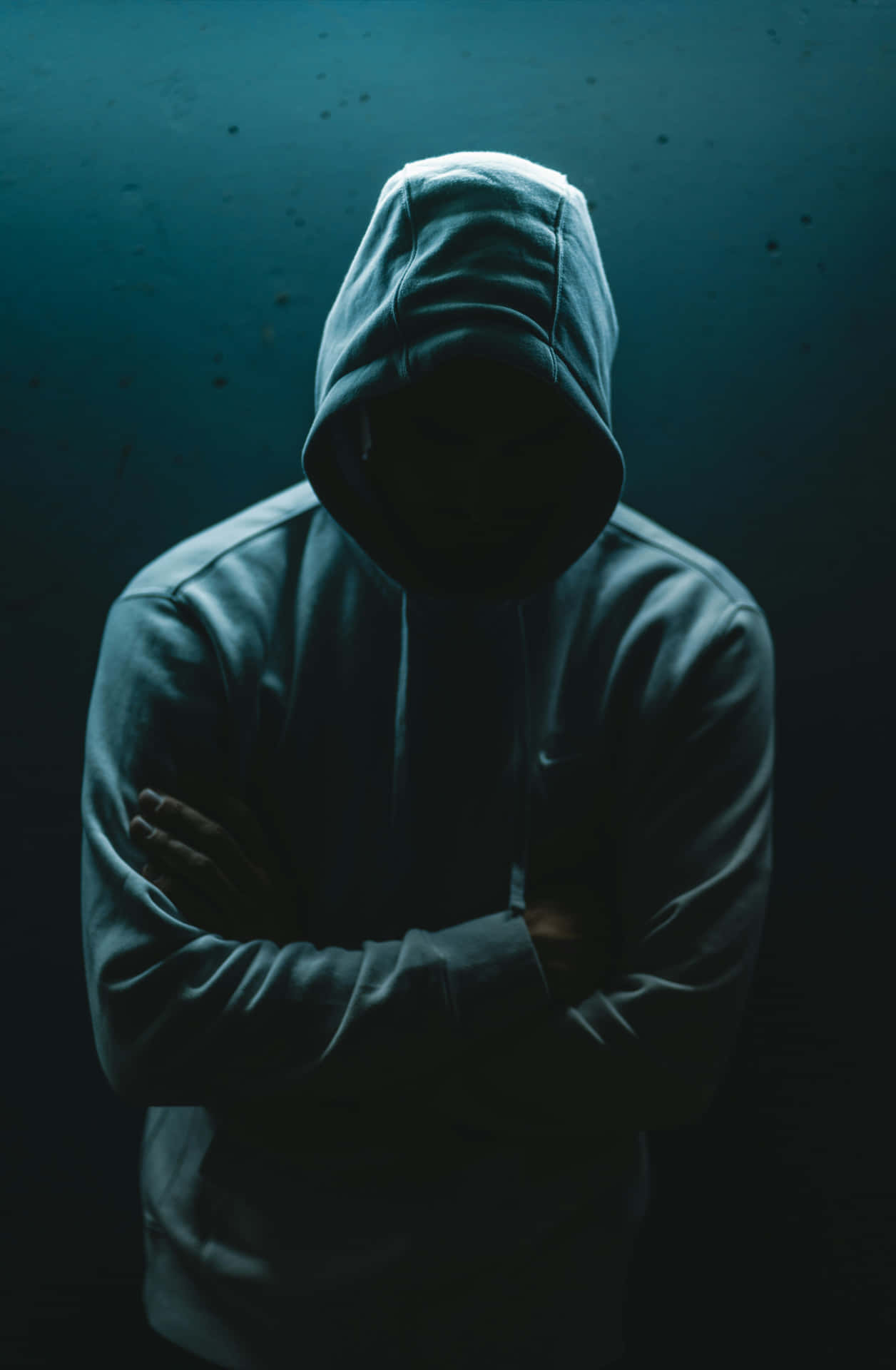 Mysterious Hooded Figure Pfp Wallpaper