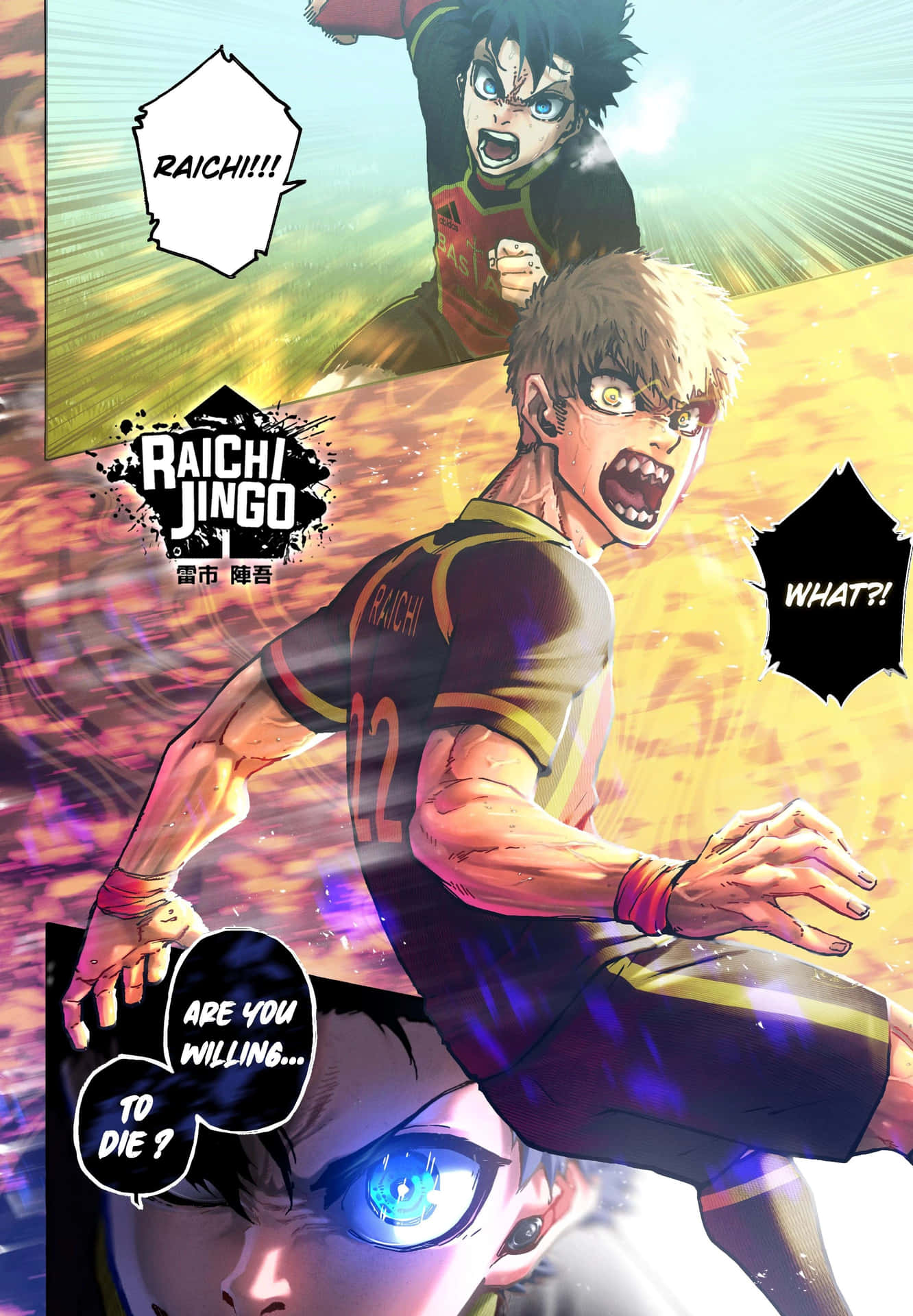 Blue Lock Manga Wallpaper