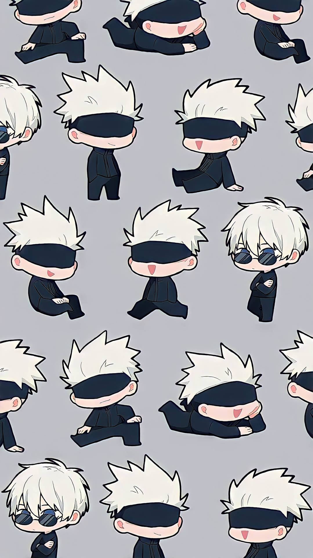 Chibi Gojo Jujutsu Kaisen iPhone