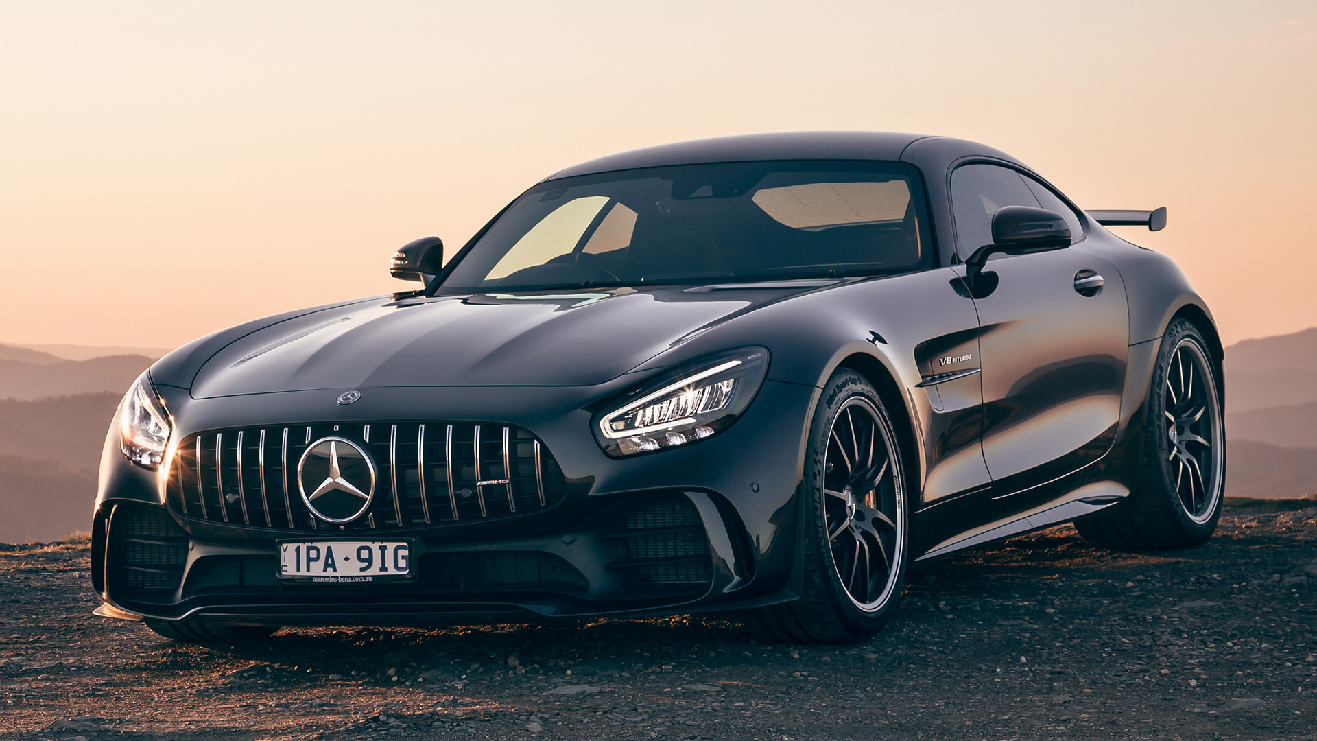 Vehicle Mercedes AMG GT R HD Wallpaper