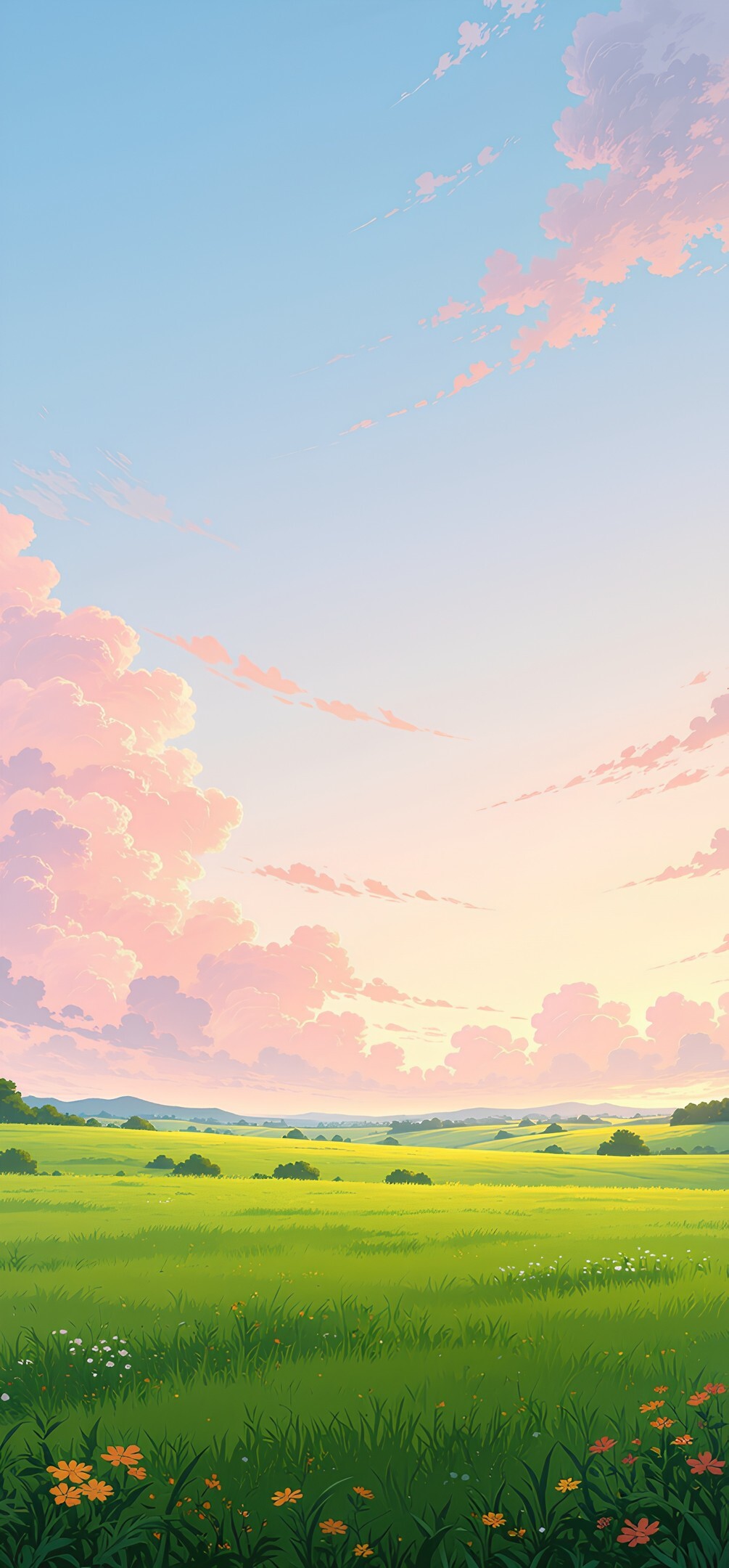 Cute Anime Green Wallpaper