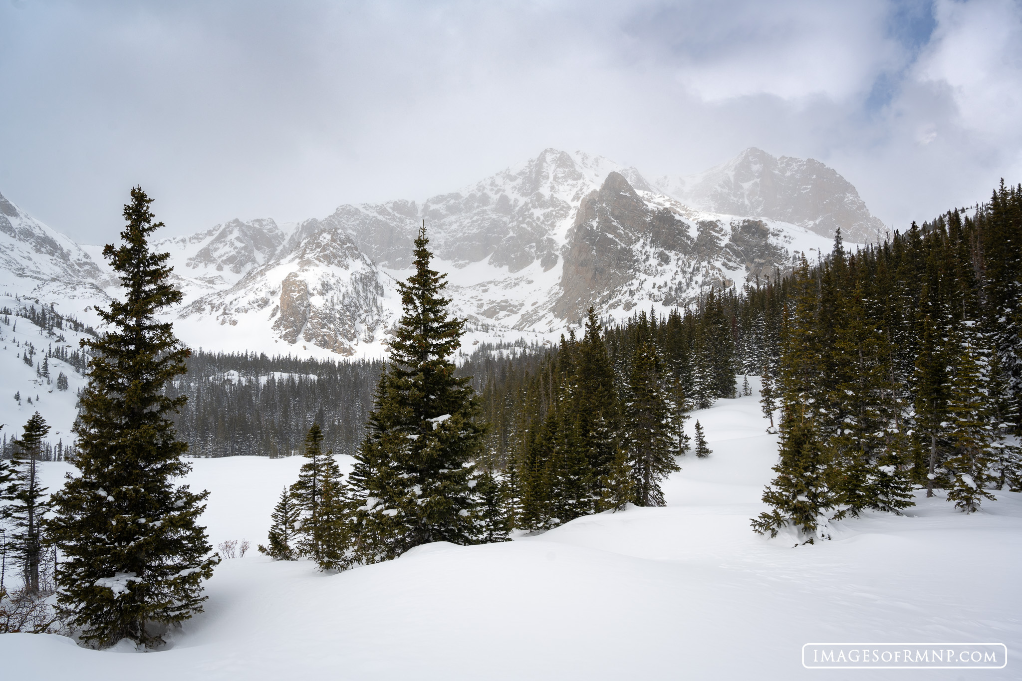 Thunder Lake. Rocky Mountain National Park