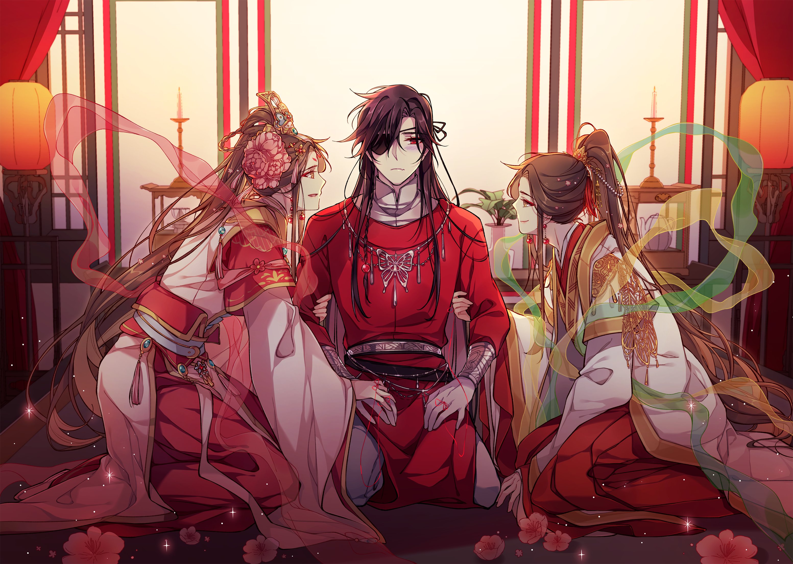 Anime Tian Guan Ci Fu HD Wallpaper