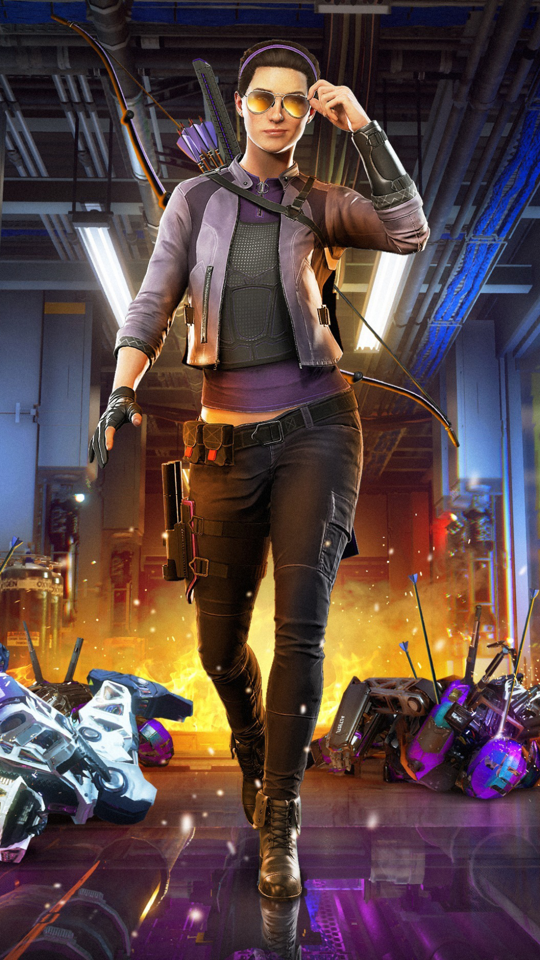 Kate Bishop Phone Wallpaper