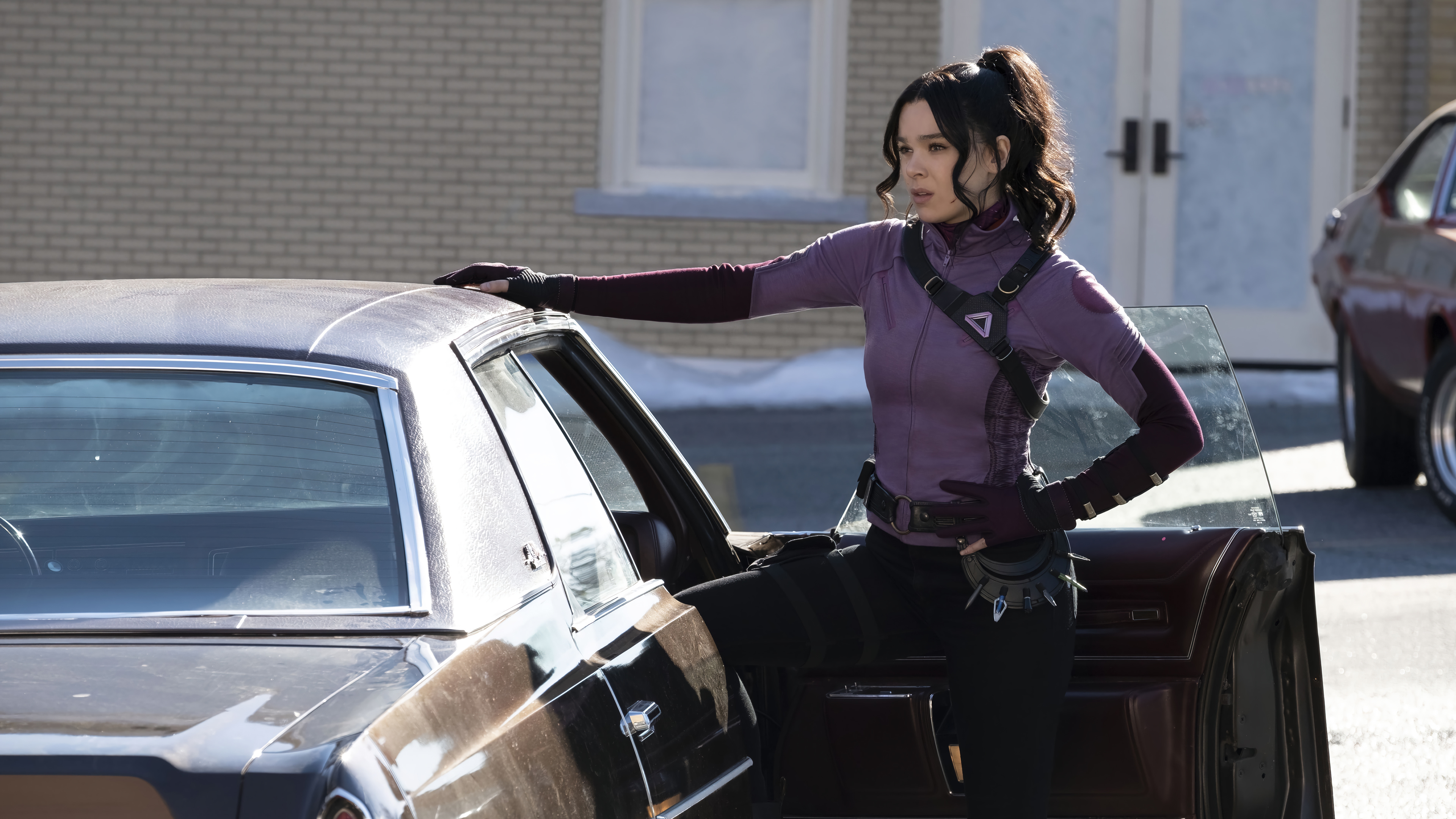 Kate Bishop Hawkeye Series Wallpaper 4K