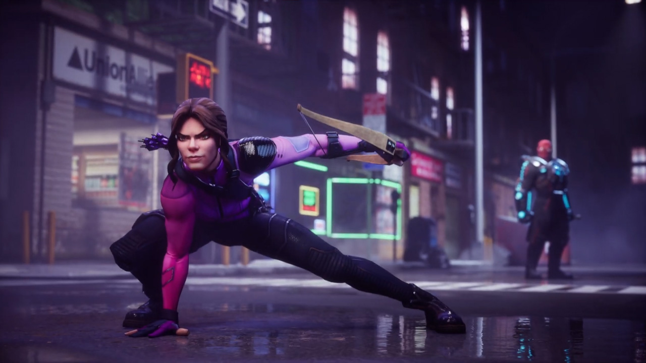 Kate Bishop and Viv Vision wallpaper