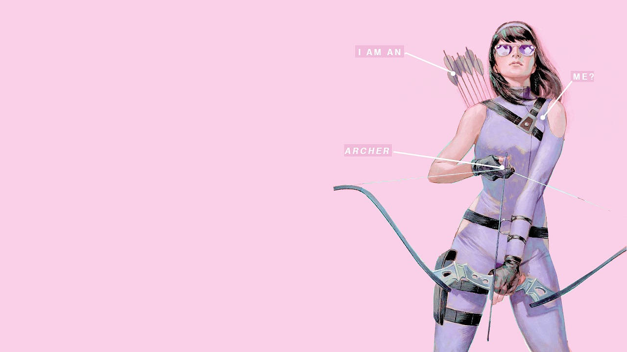 Download Kate Bishop Hawkeye Archer Art