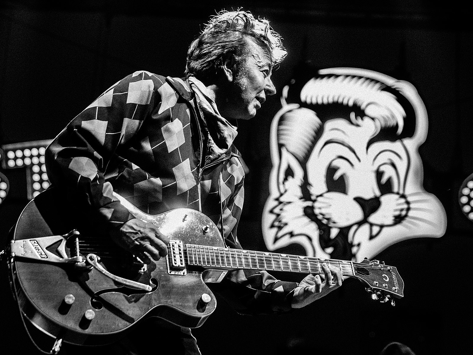 Stray Cats played The Rooftop at Pier