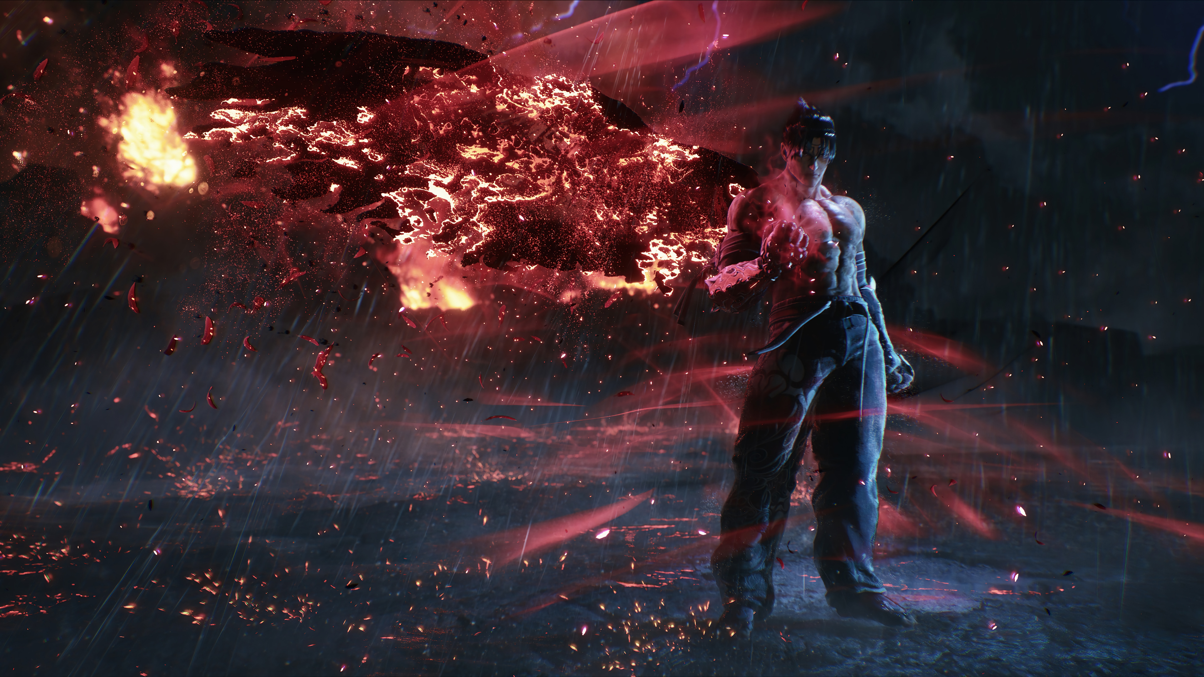 Devil Jin Tekken 8 Game Wallpaper 4K HD