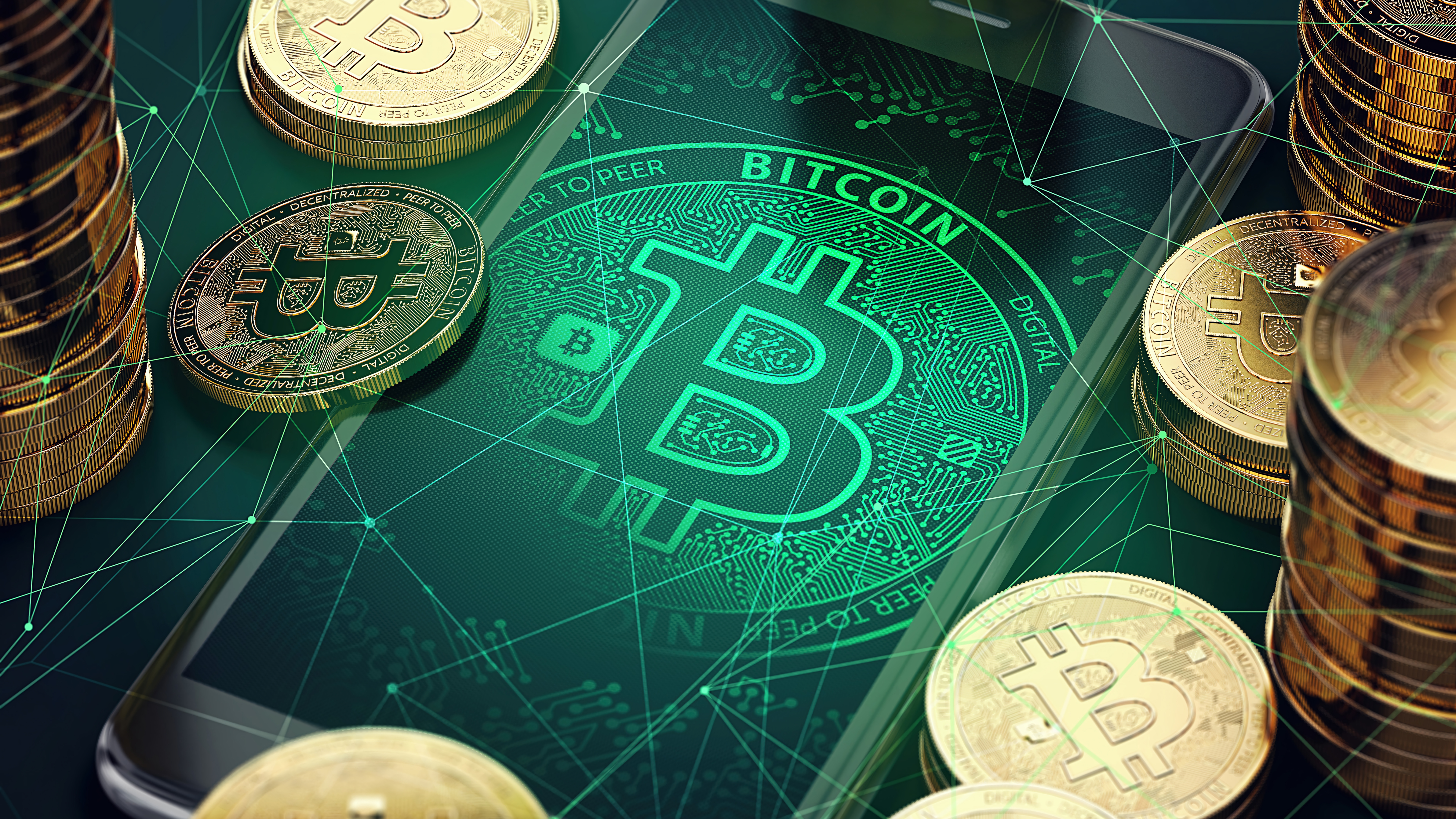 Bitcoin Cryptocurrency Wallpaper 4K 8K