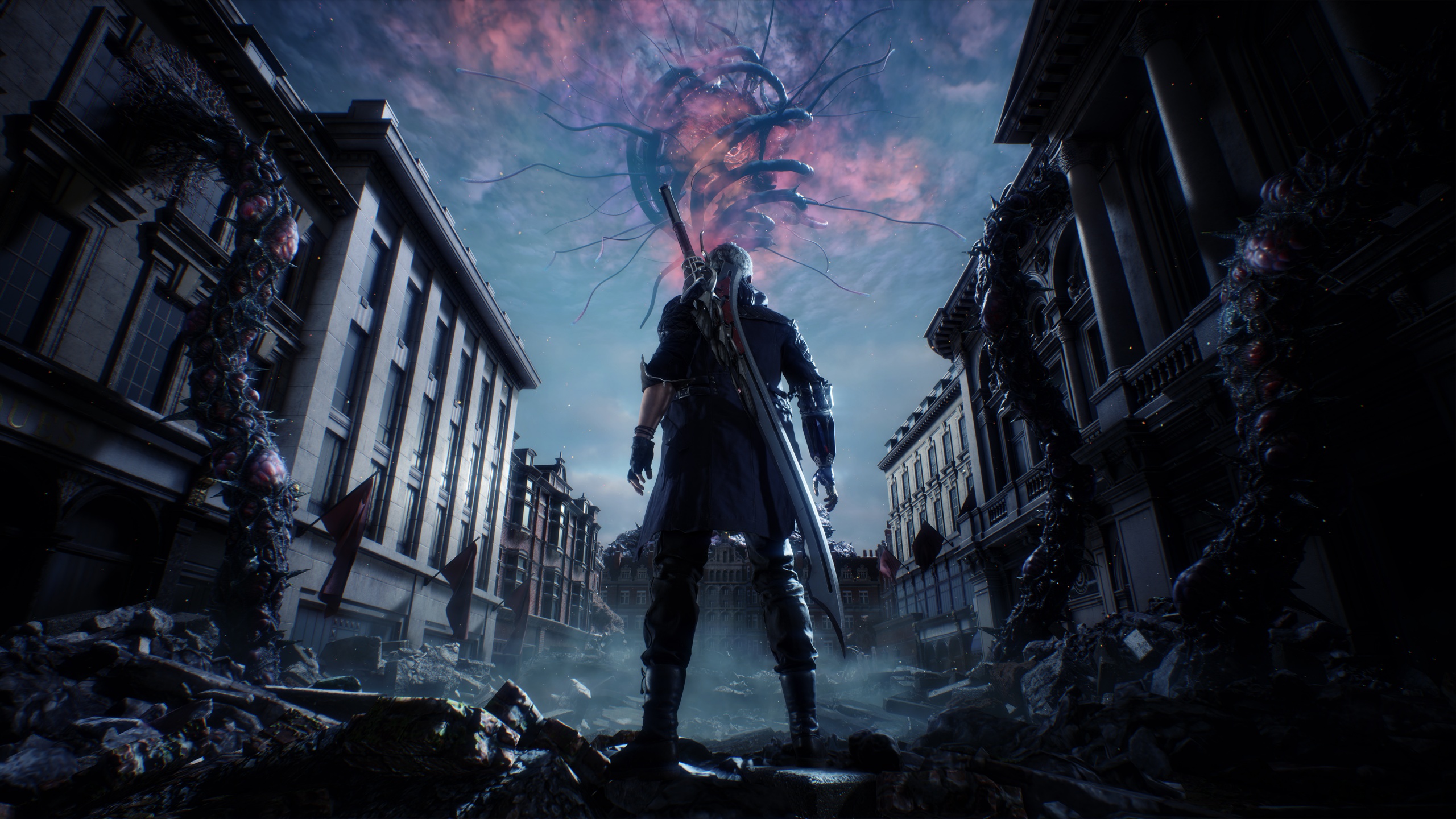 Nero Wallpaper 4K, Devil May Cry 5