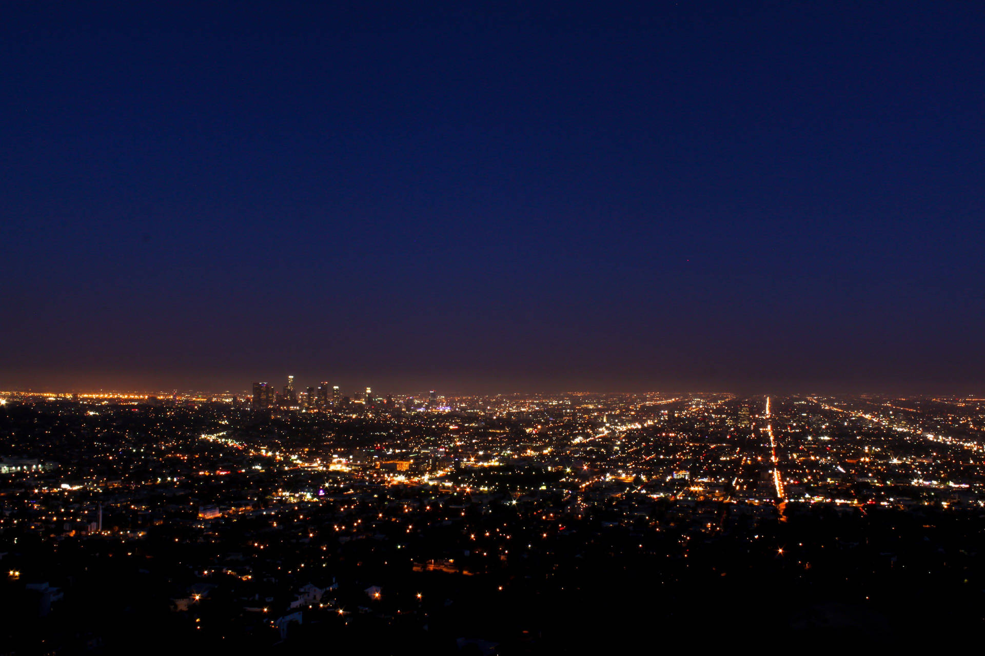 Los Angeles 4k At Night Wallpaper