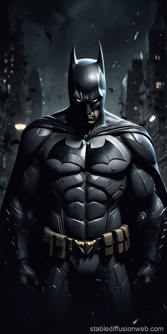 Batman Dark Phone Wallpaper. Stable