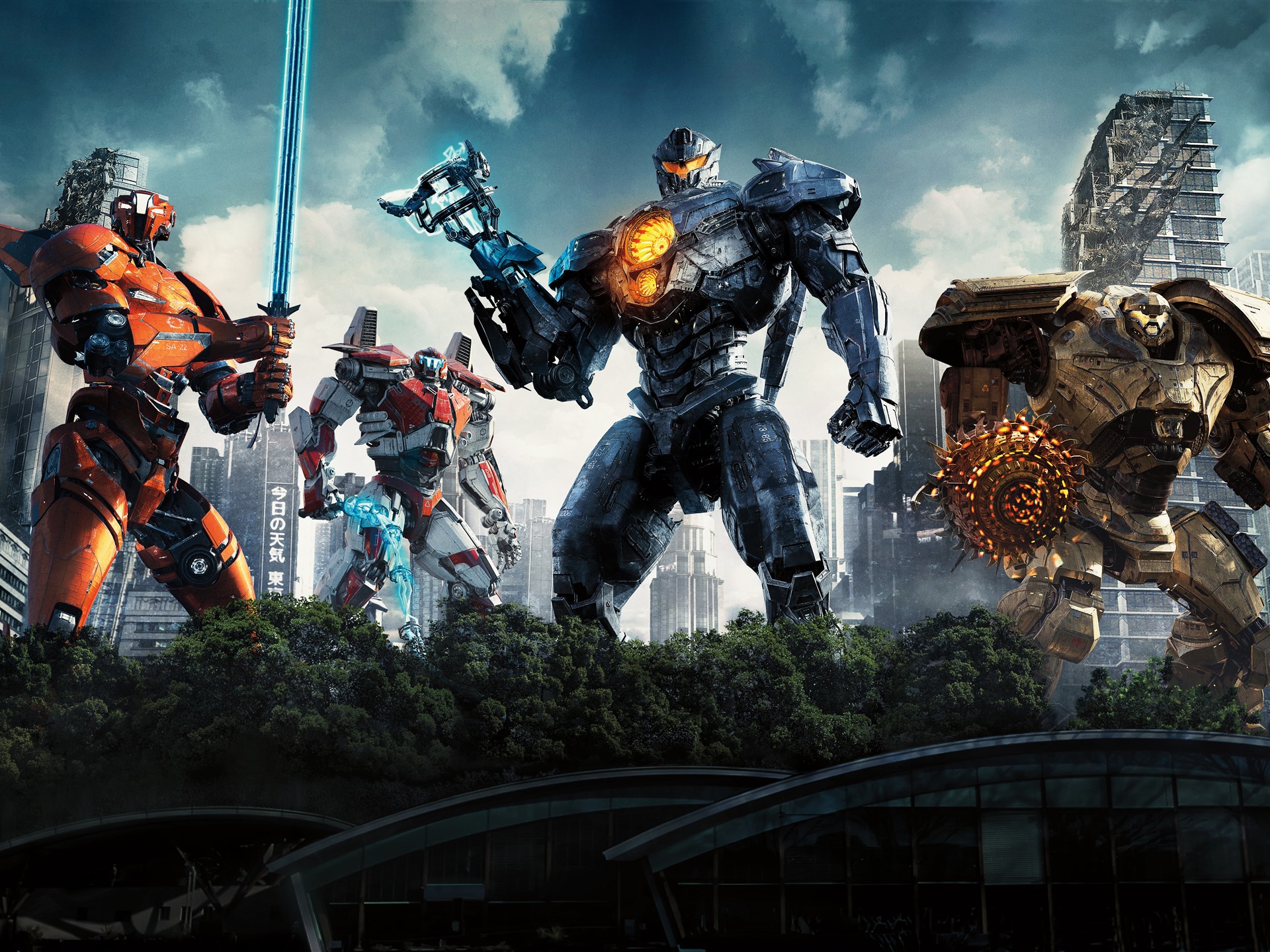Wallpaper Pacific Rim: Uprising, some