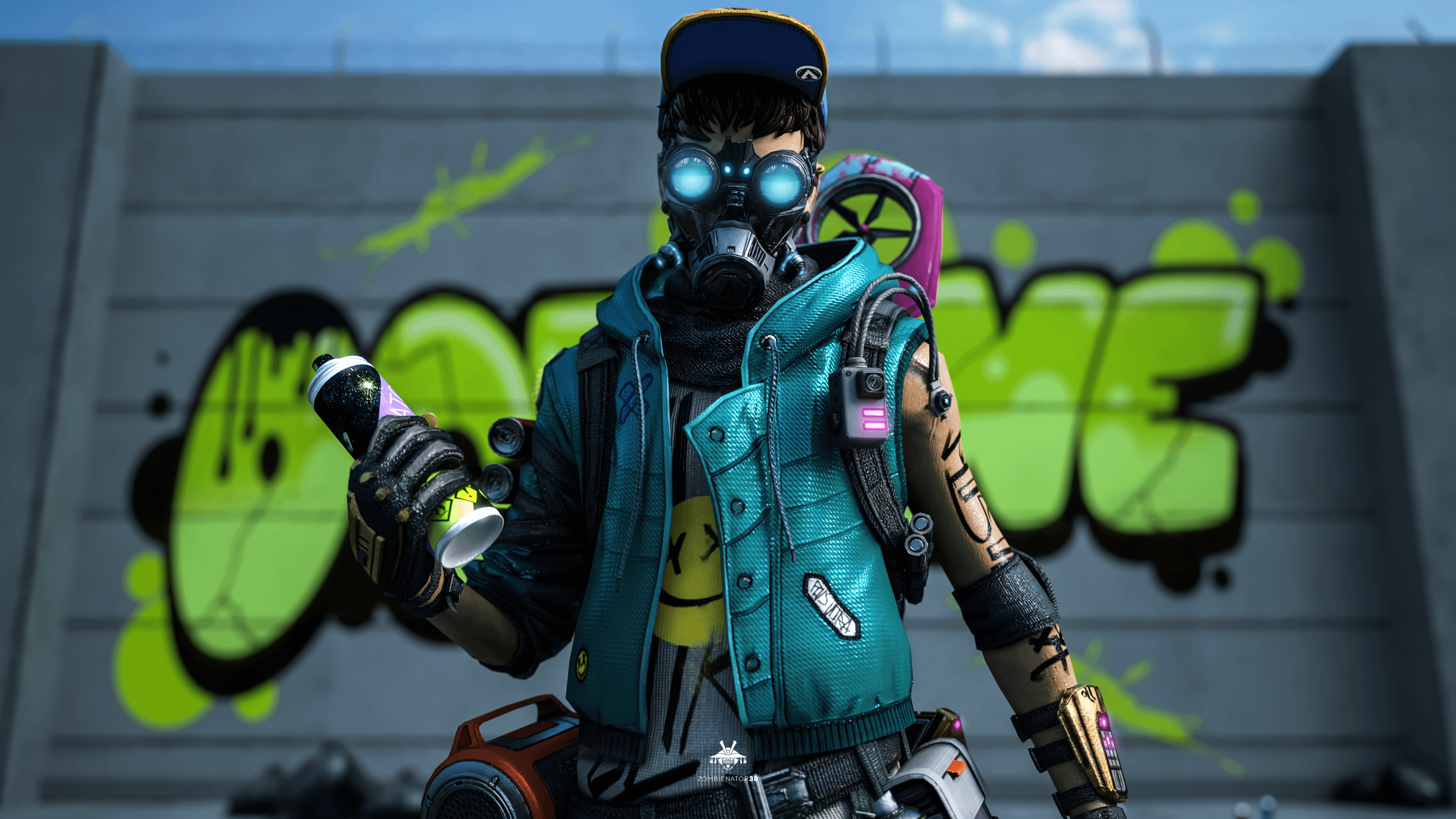 Run the Streets Octane Wallpaper