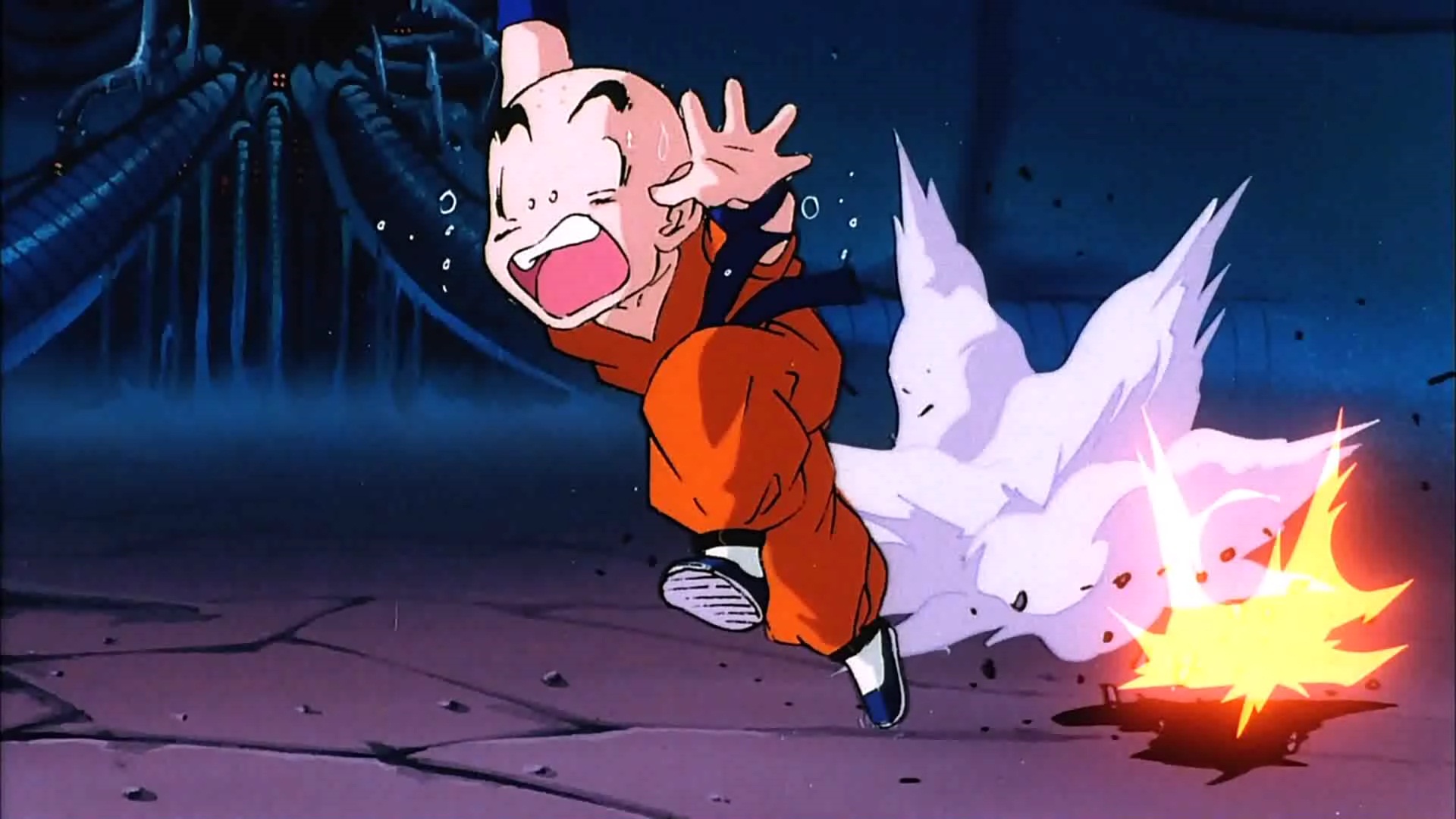 Krillin Action Packed HD Wallpaper