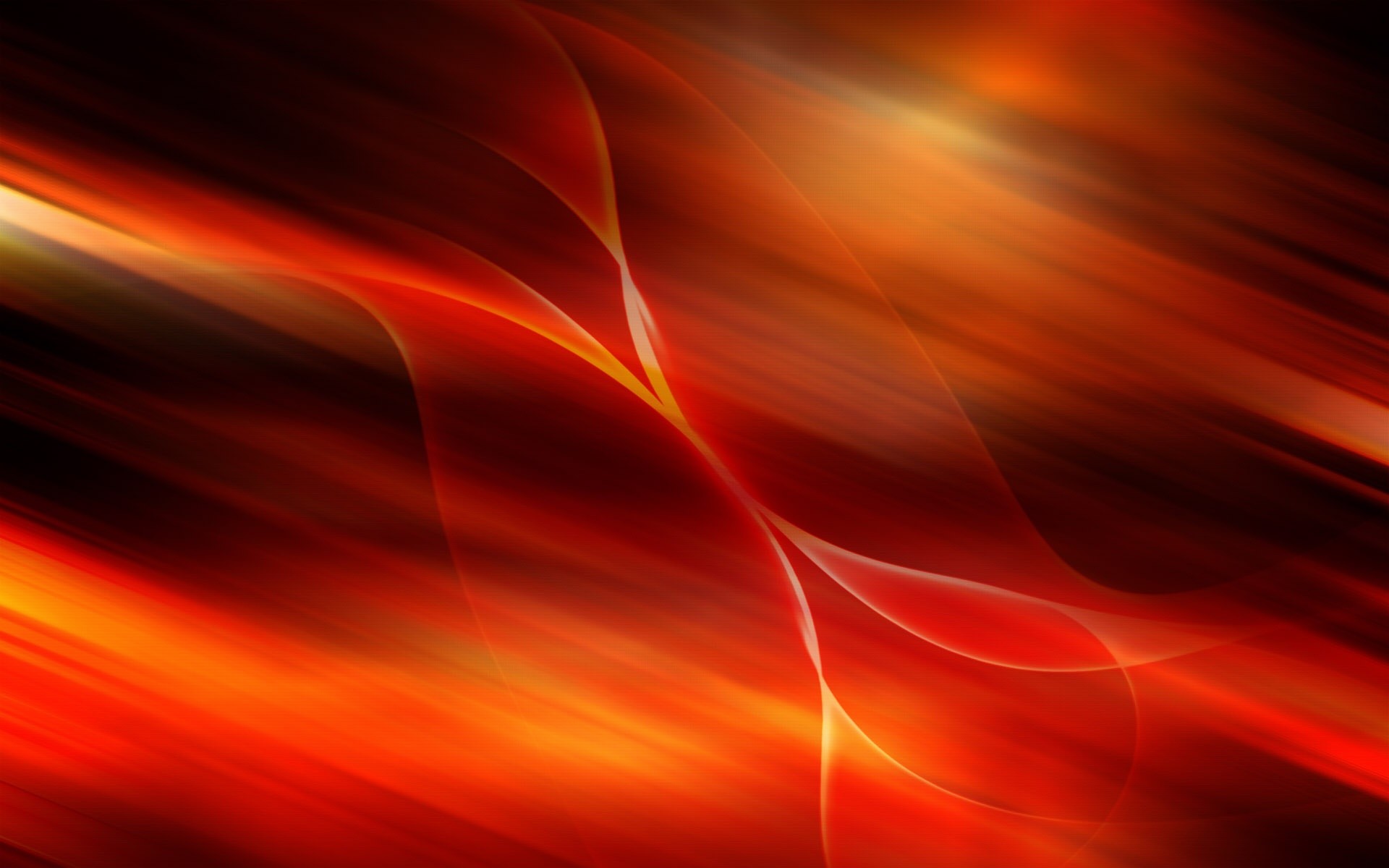 Trendy Abstract Orange and Red PC wallpaper