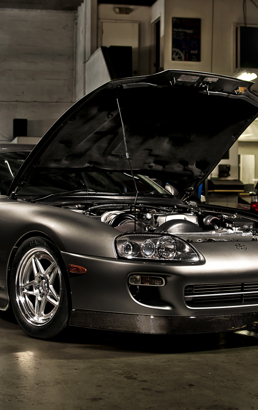 wallpaper 840x1336 toyota supra