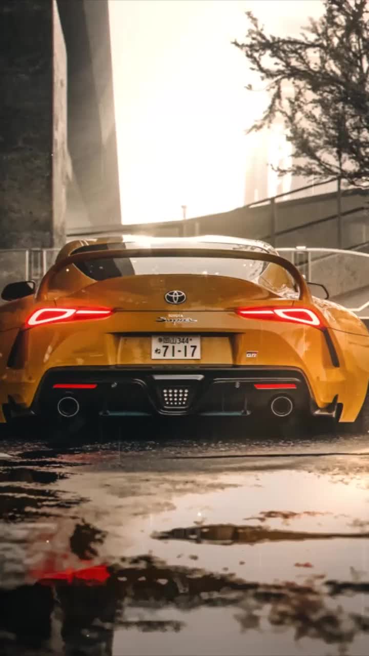 Toyota Supra A90 Mobile Live Wallpaper