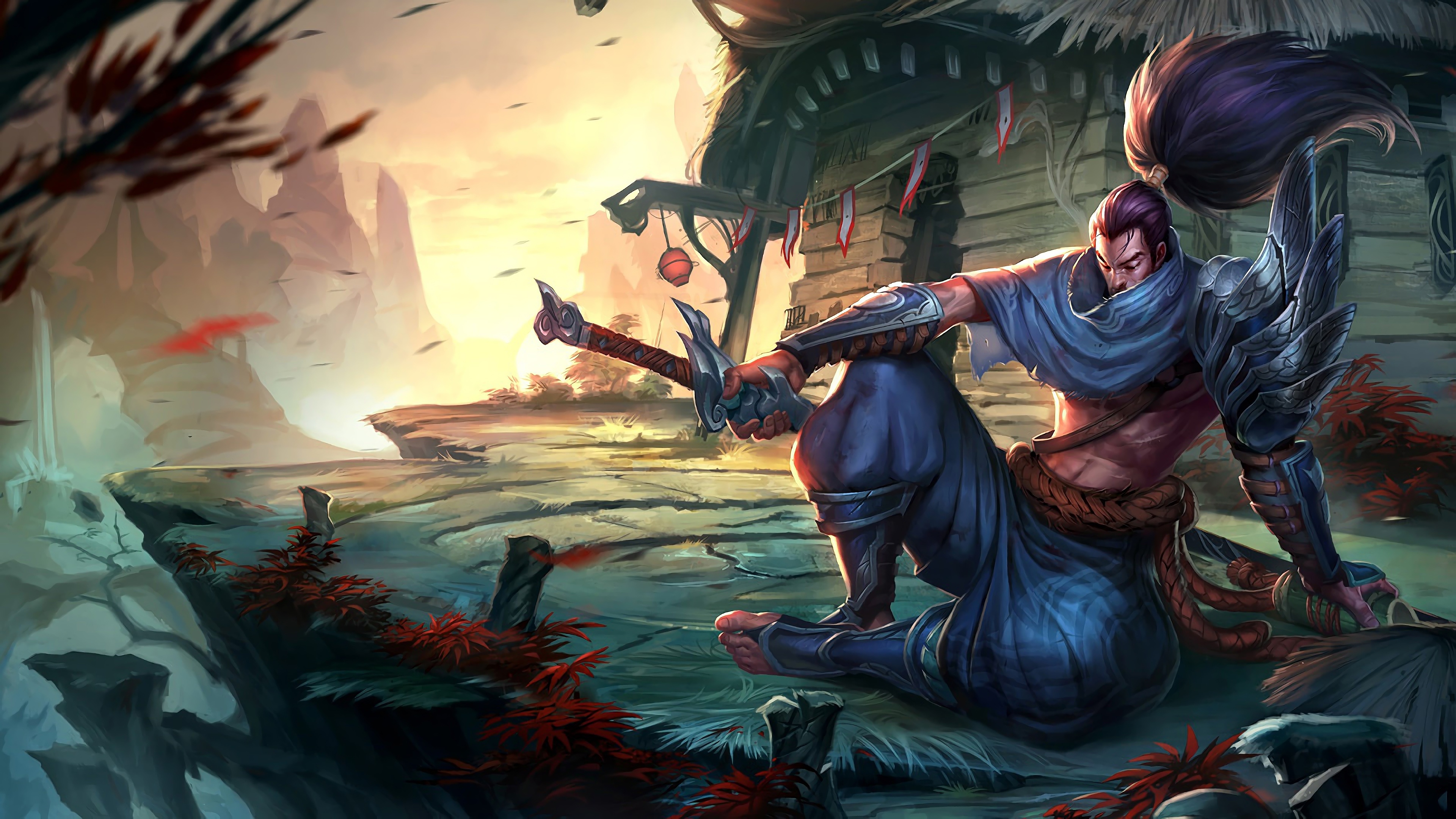 Yasuo LoL Splash Art 4K Wallpaper