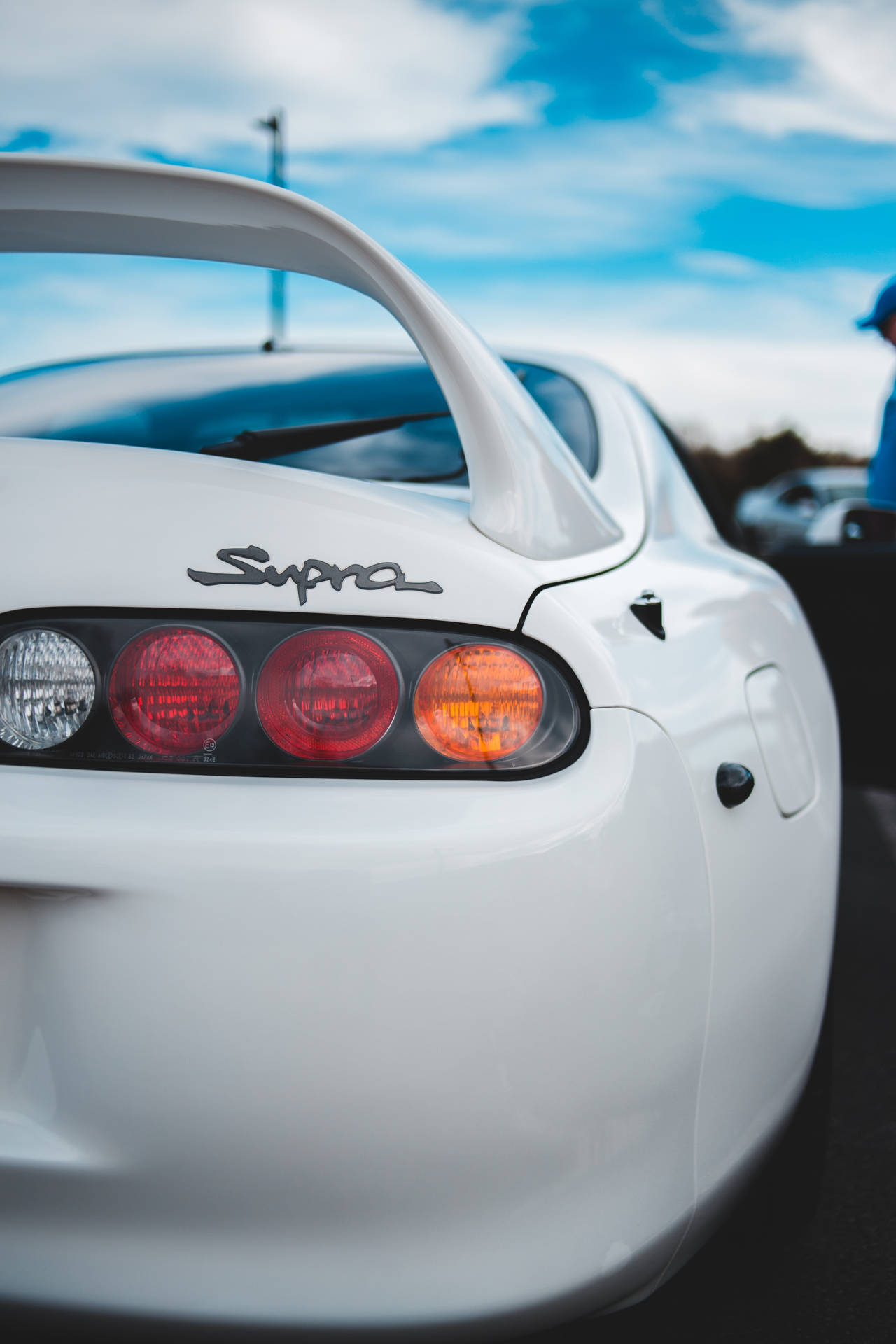 Download free 4k Toyota Supra Rear