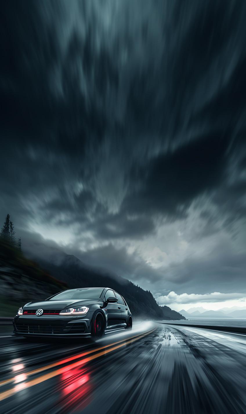 GTI Mk8 Phone Wallpaper