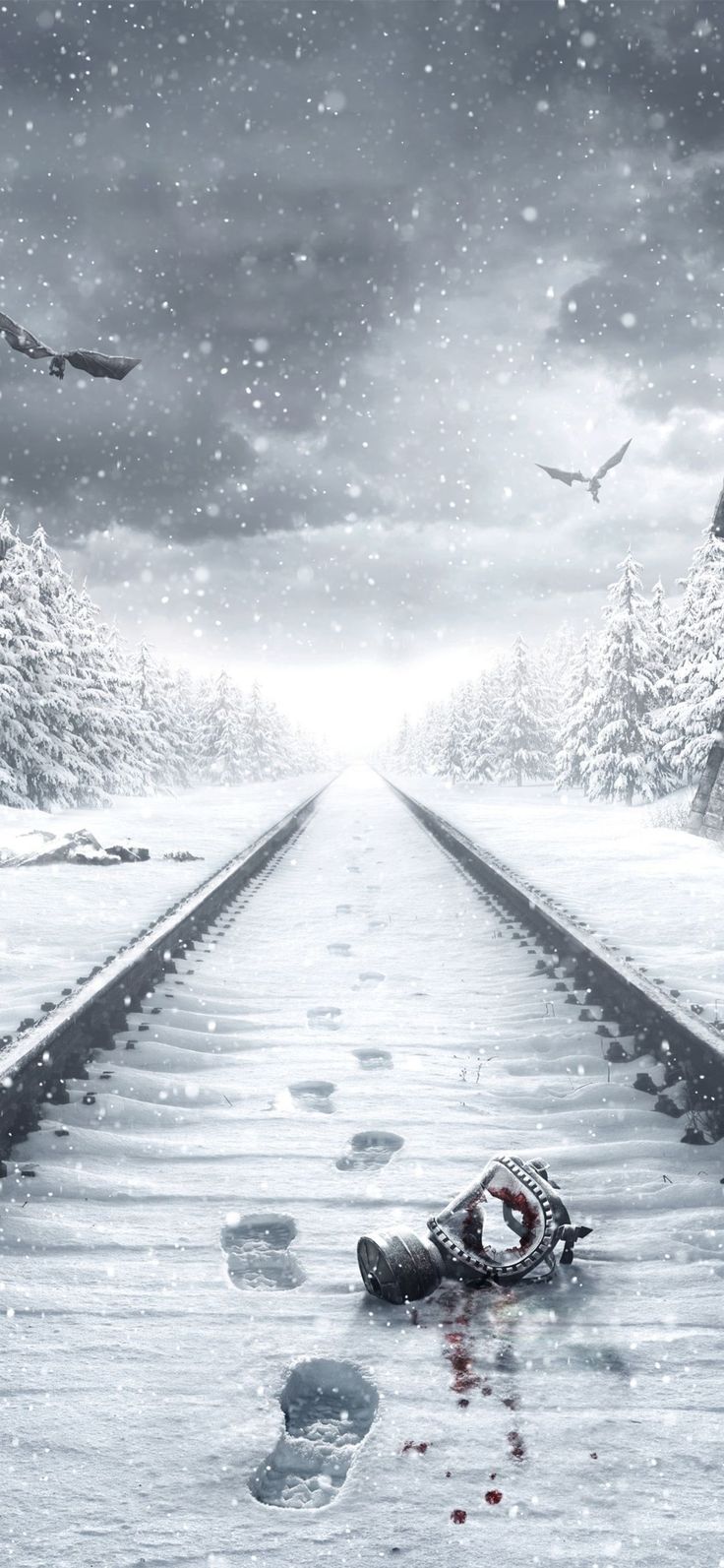 Elegant iPhone Background Winter